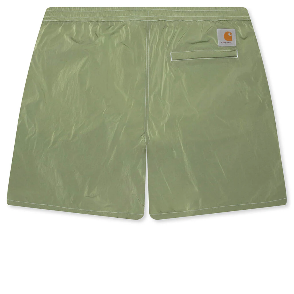 Canby Swim Trunks - Gentle Green/White - Image 2