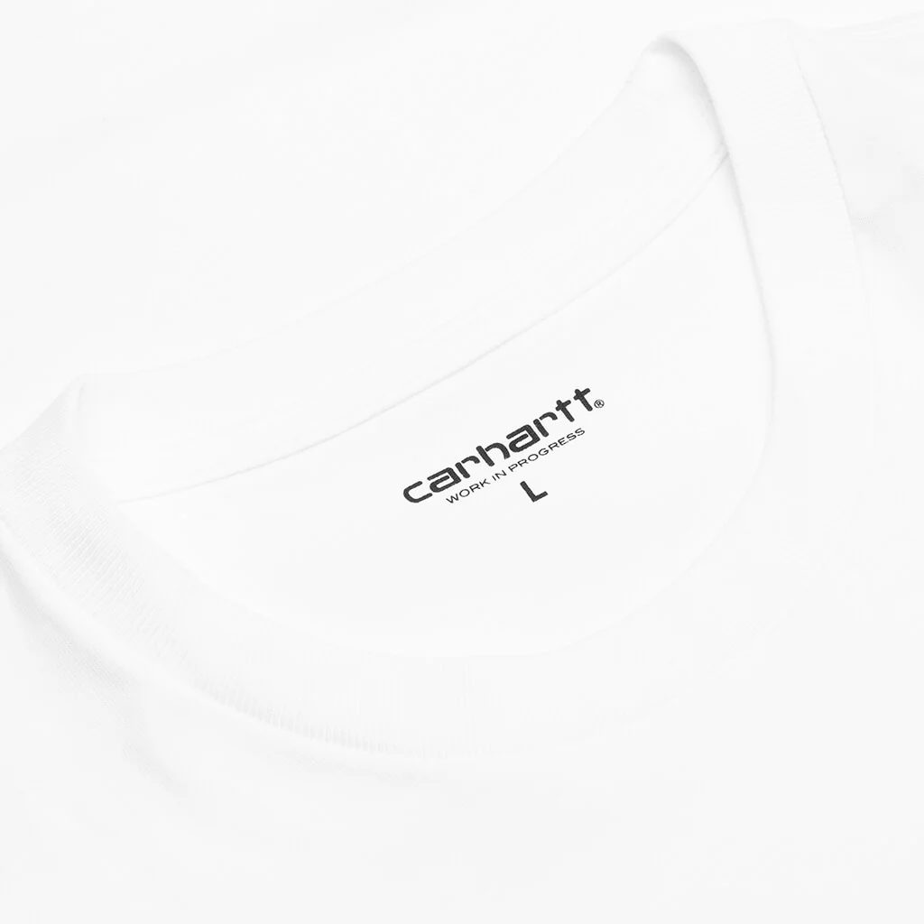 Chase S/S T-Shirt - White/Gold - Image 3