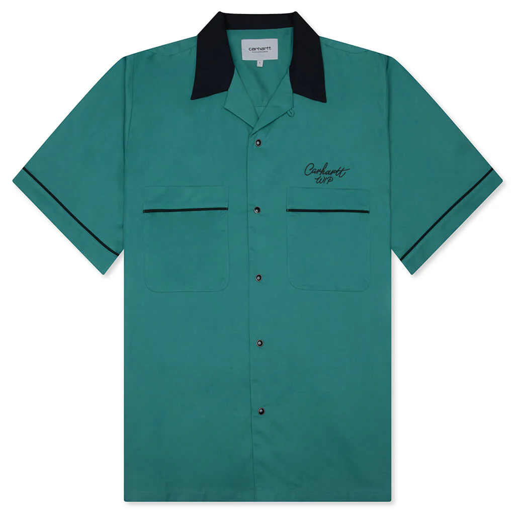 S/S Bowl Shirt - Saguaro/Black