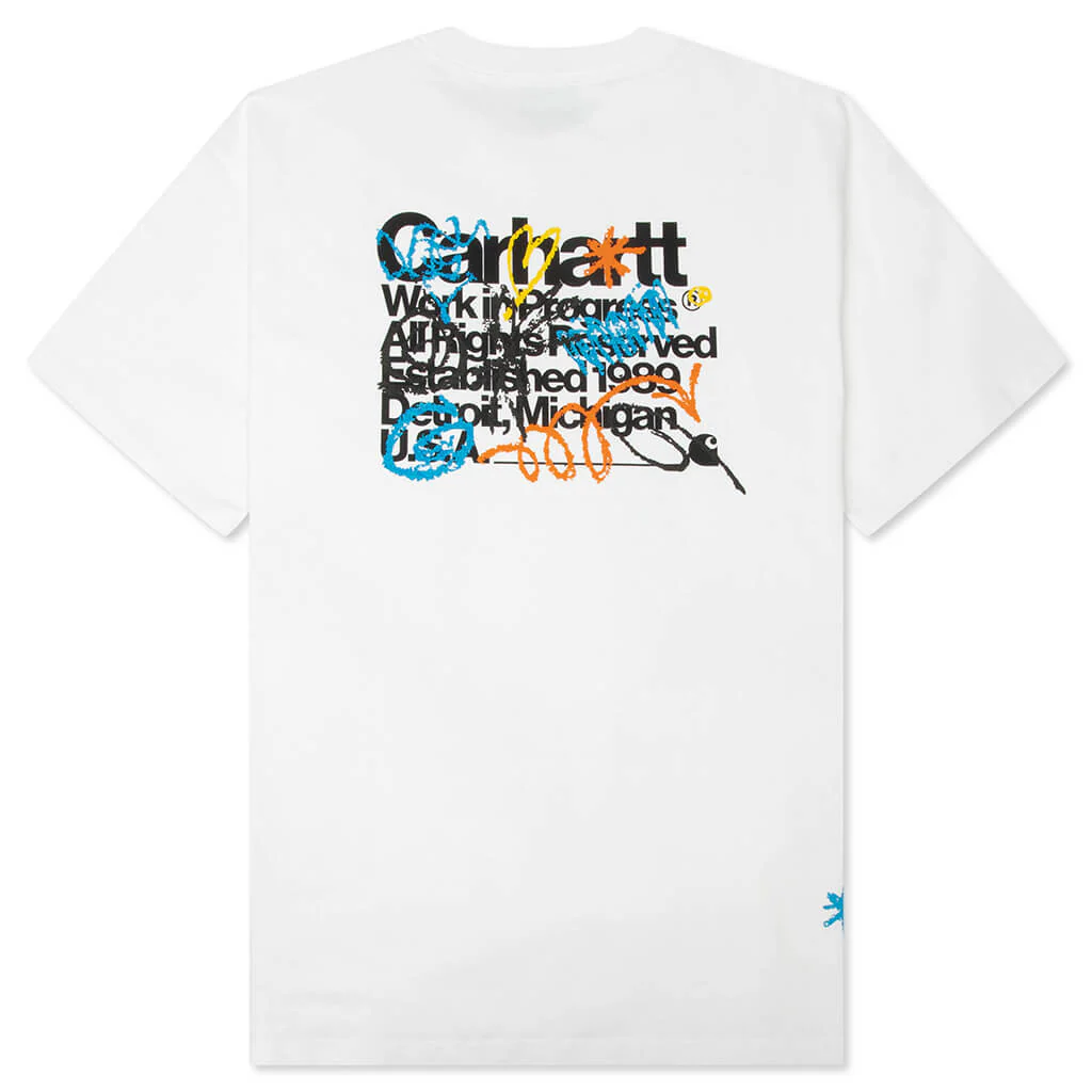 S/S Primary T-Shirt - White - Image 2