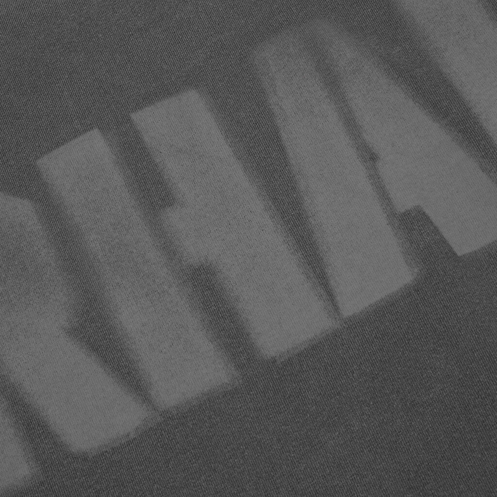 S/S RGGD T-Shirt - Black Garment Dyed - Image 3