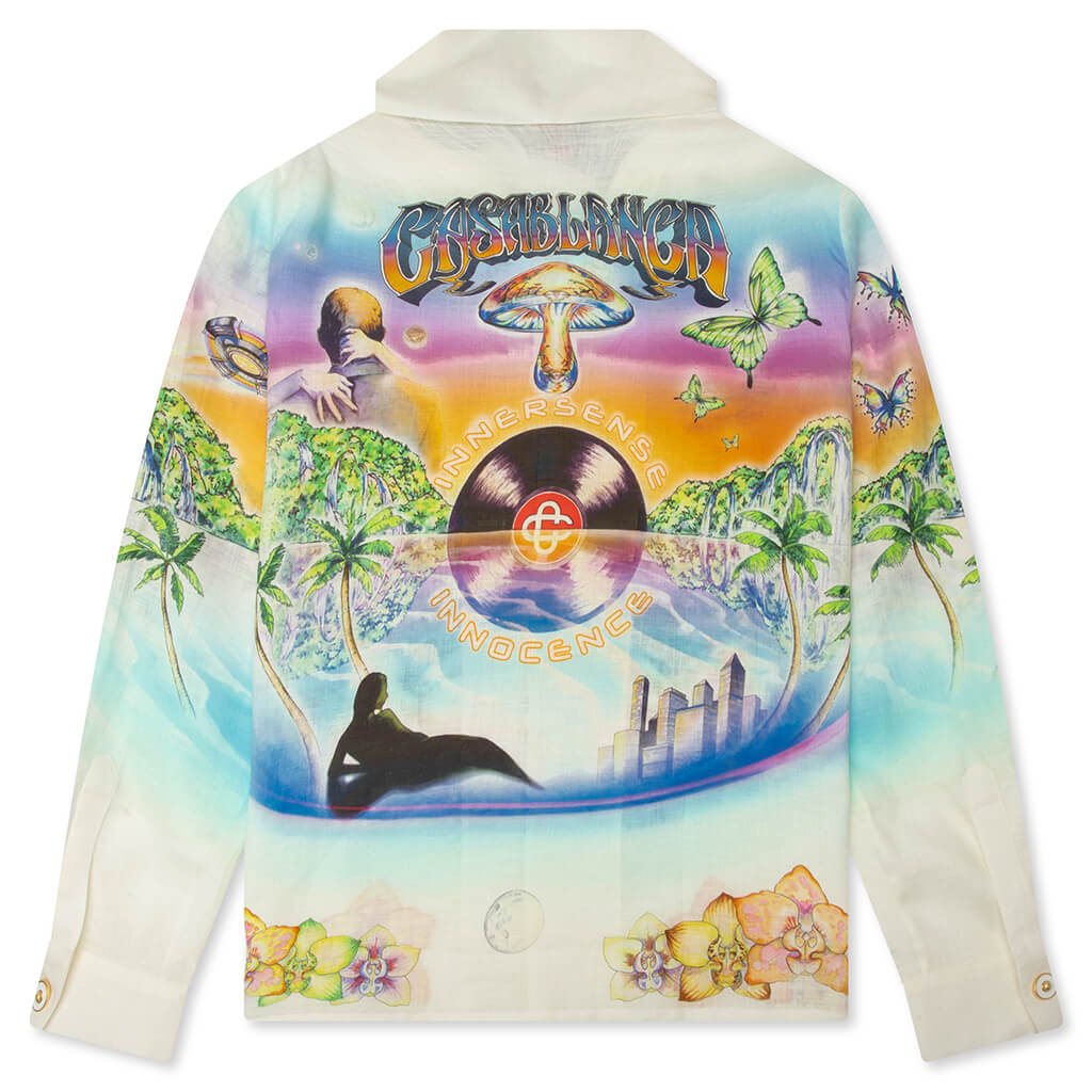 Innersense Innocence Long Sleeve Linen Shirt - Multicolour - Image 2