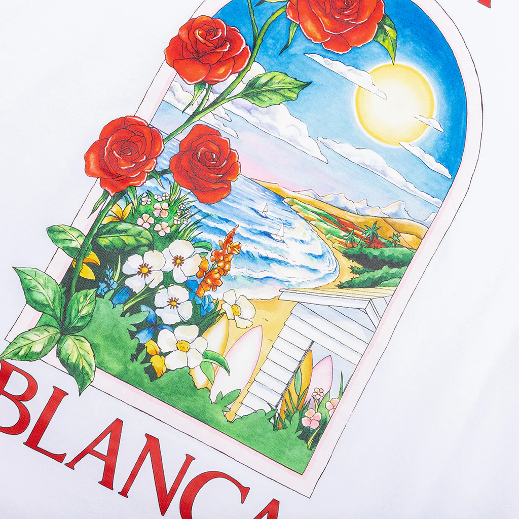 LA Days Printed T-Shirt - White - Image 4