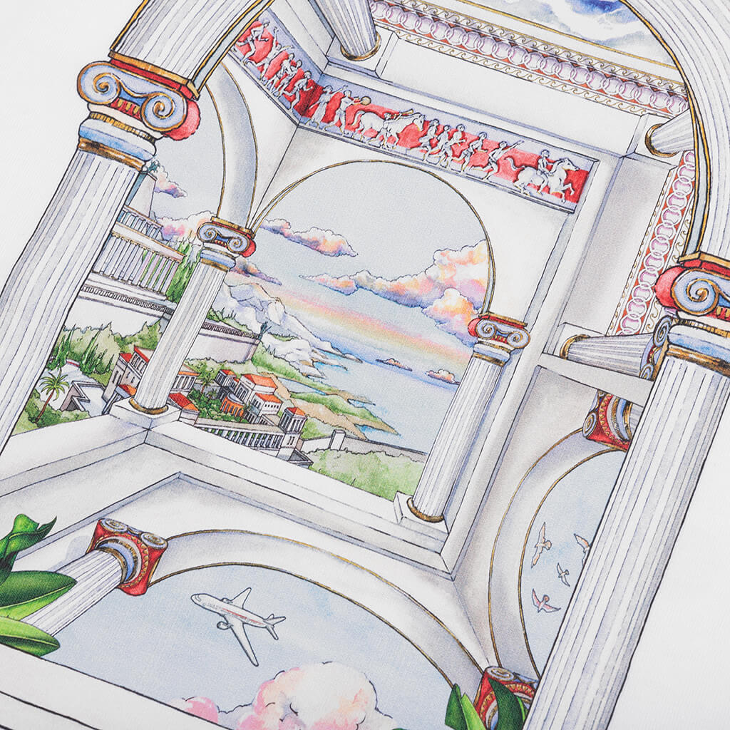 Le Passage Printed T-Shirt - White - Image 6