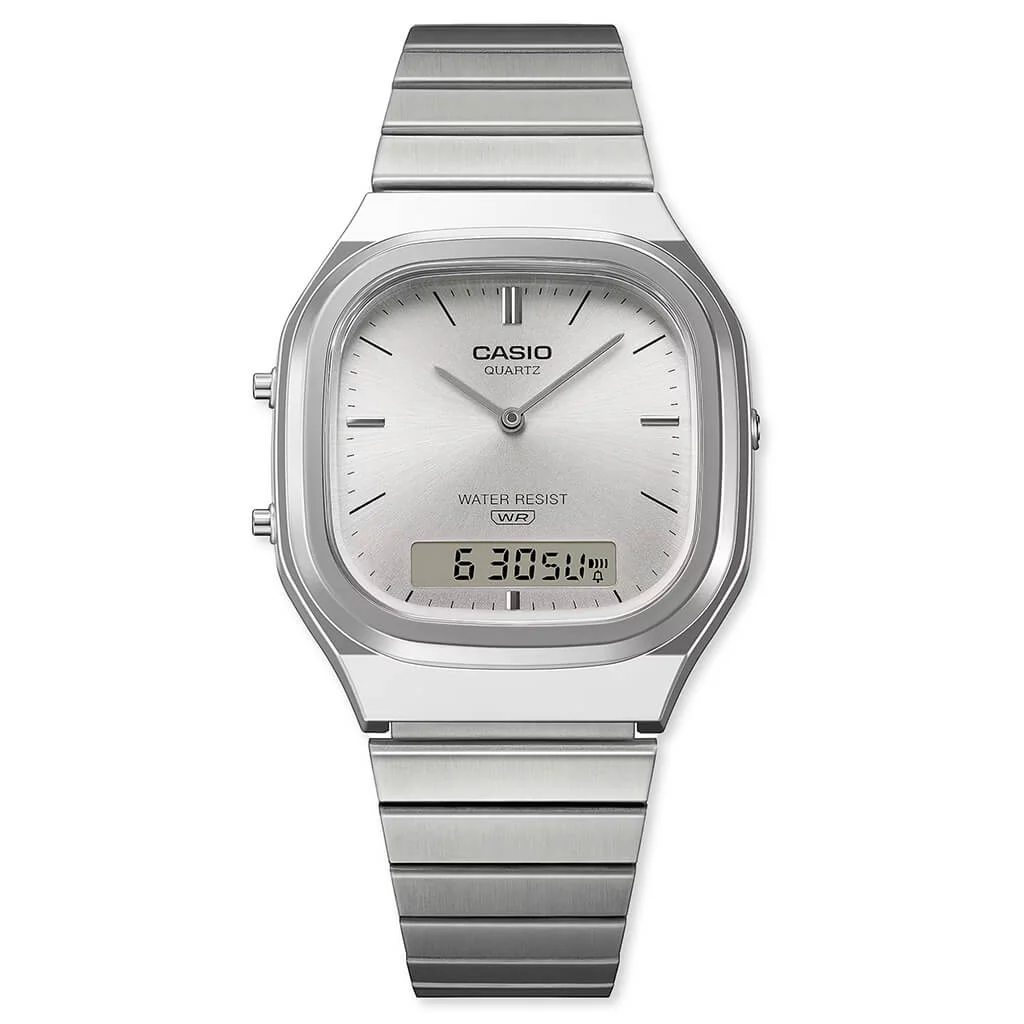 AQ240E-7A - Vintage Silver