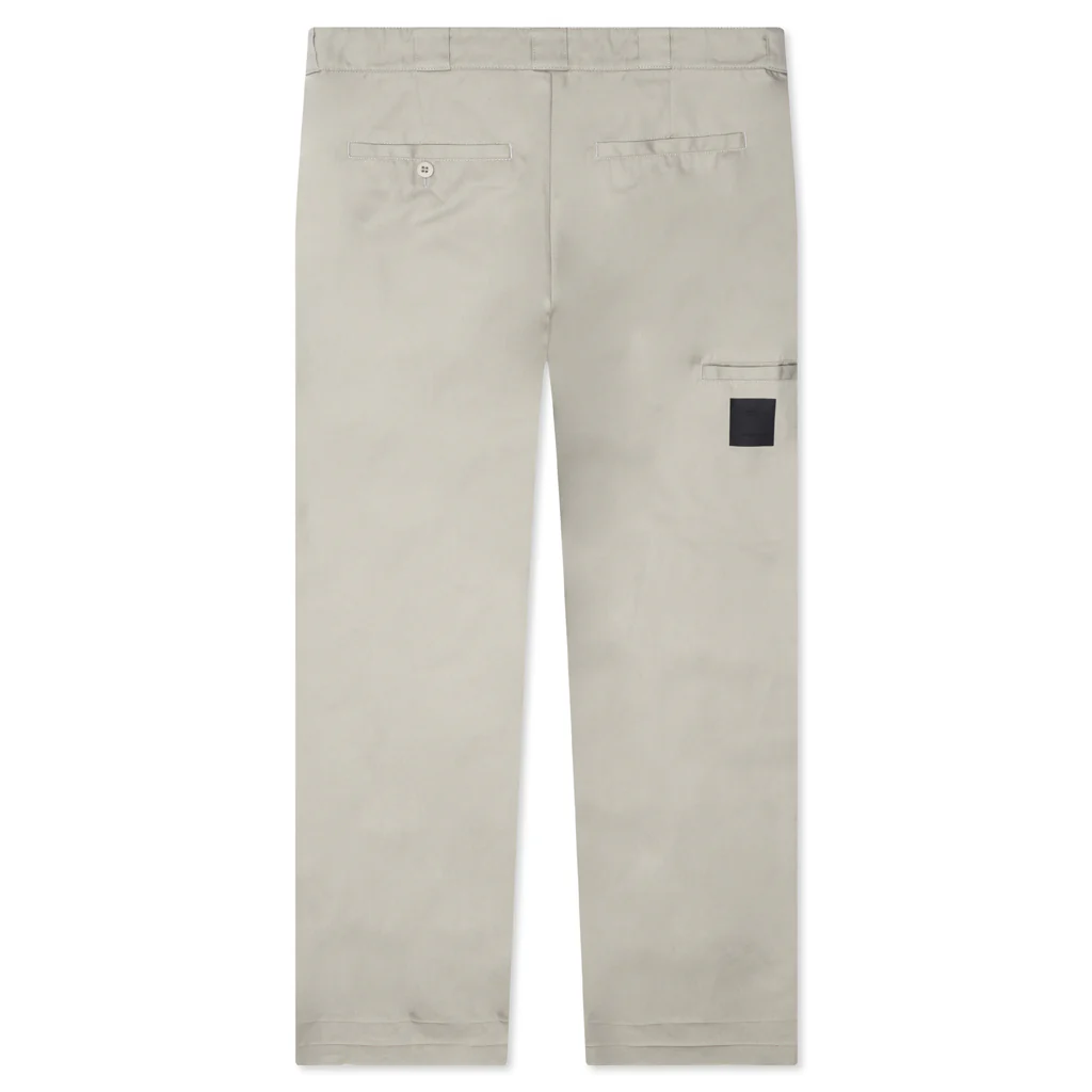 Casual Unstitched Pant - Stone Grey - Image 2