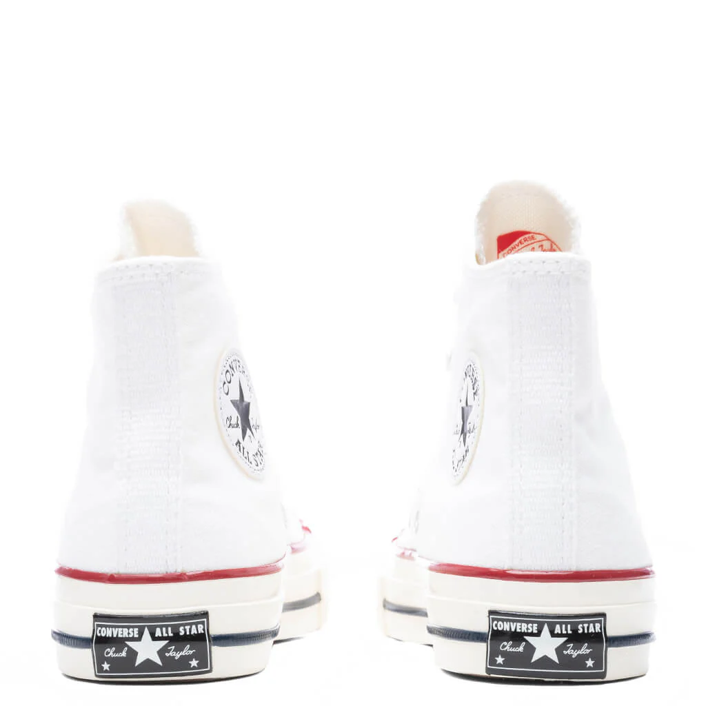 Chuck 70 Vintage Canvas (GS) - White/Garnett/Egret - Image 4