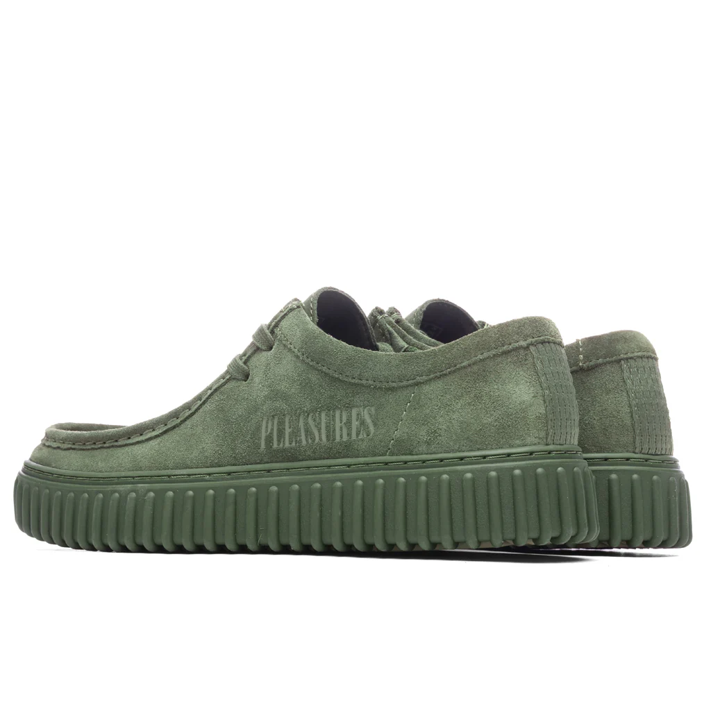 Clarks x Pleasures Torhill Lo - Olive - Image 3