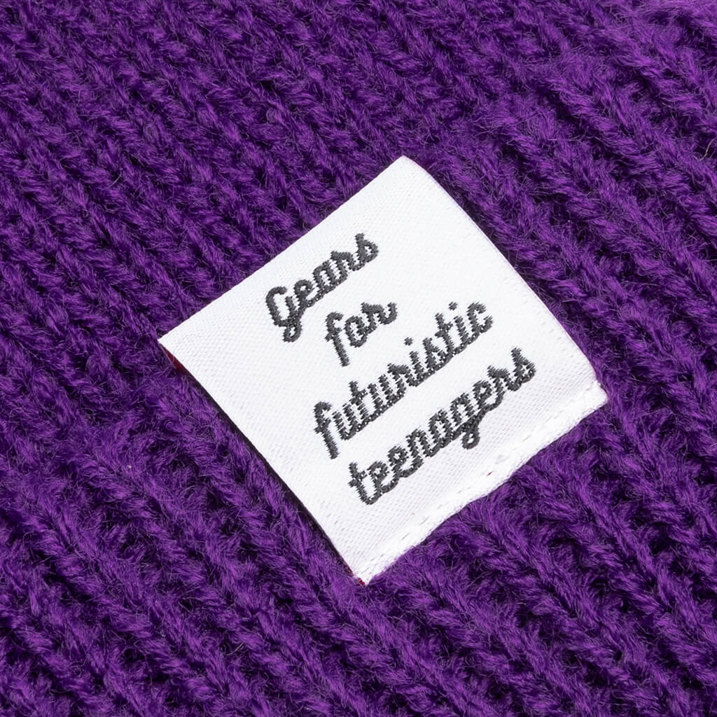 Classic Beanie - Purple - Image 2