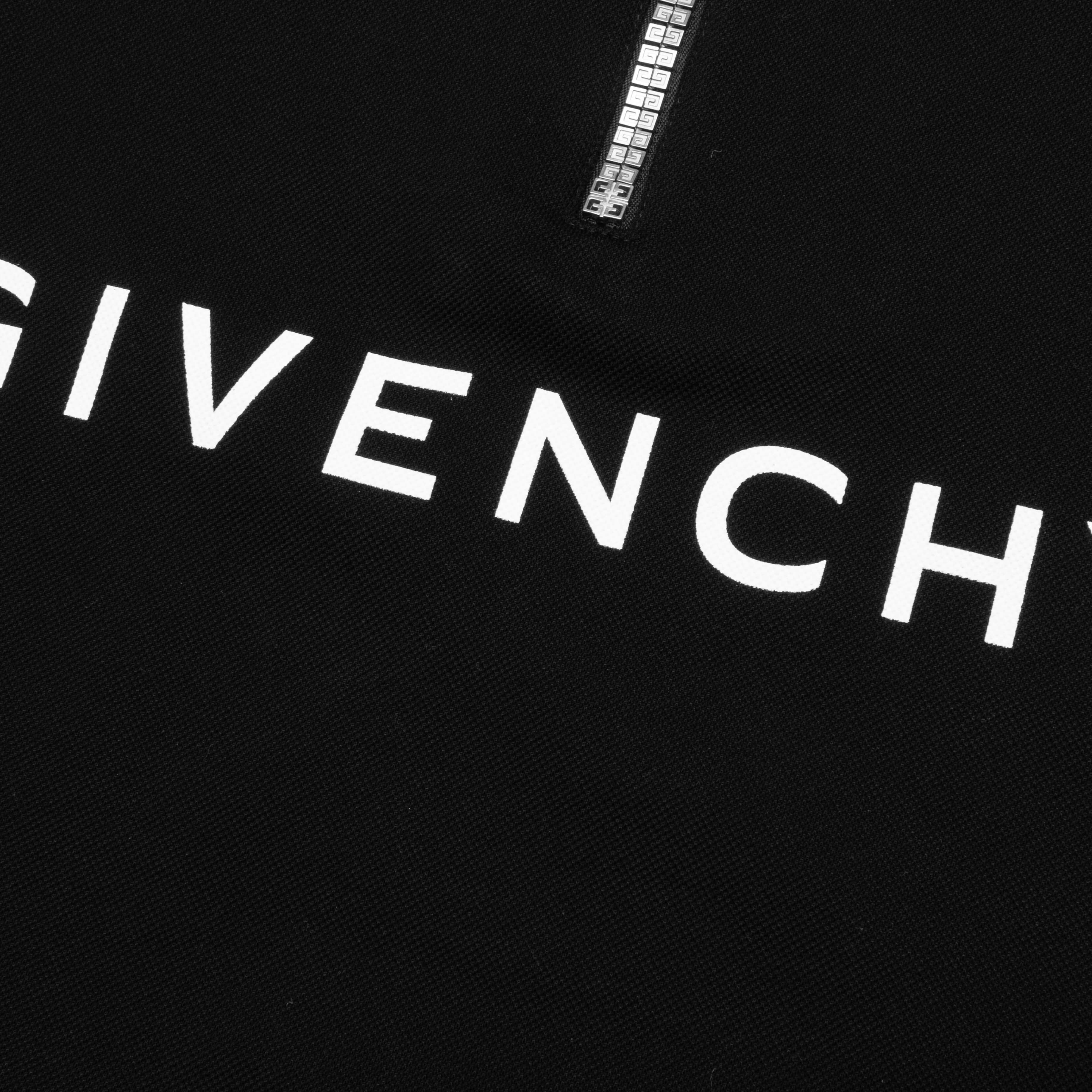 Classic Fit Polo w/ Branding - Black - Image 5