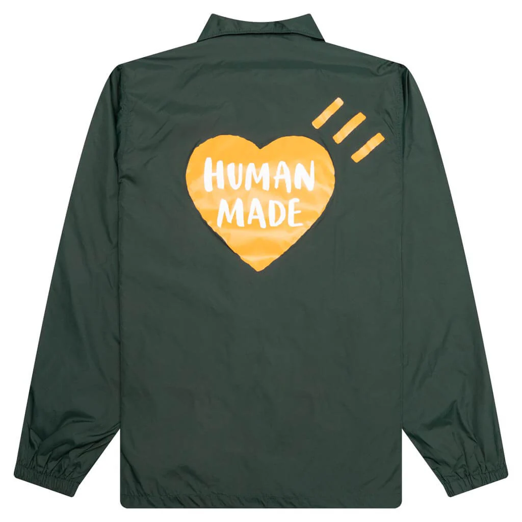 Coach Jacket - Green - Image 2
