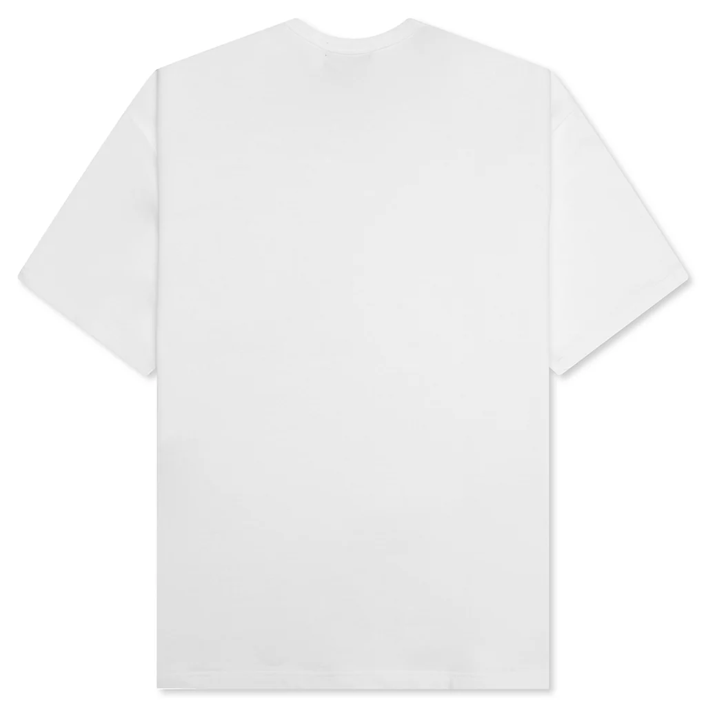 Cotton Jersey x Polyester T-Shirt - White - Image 2