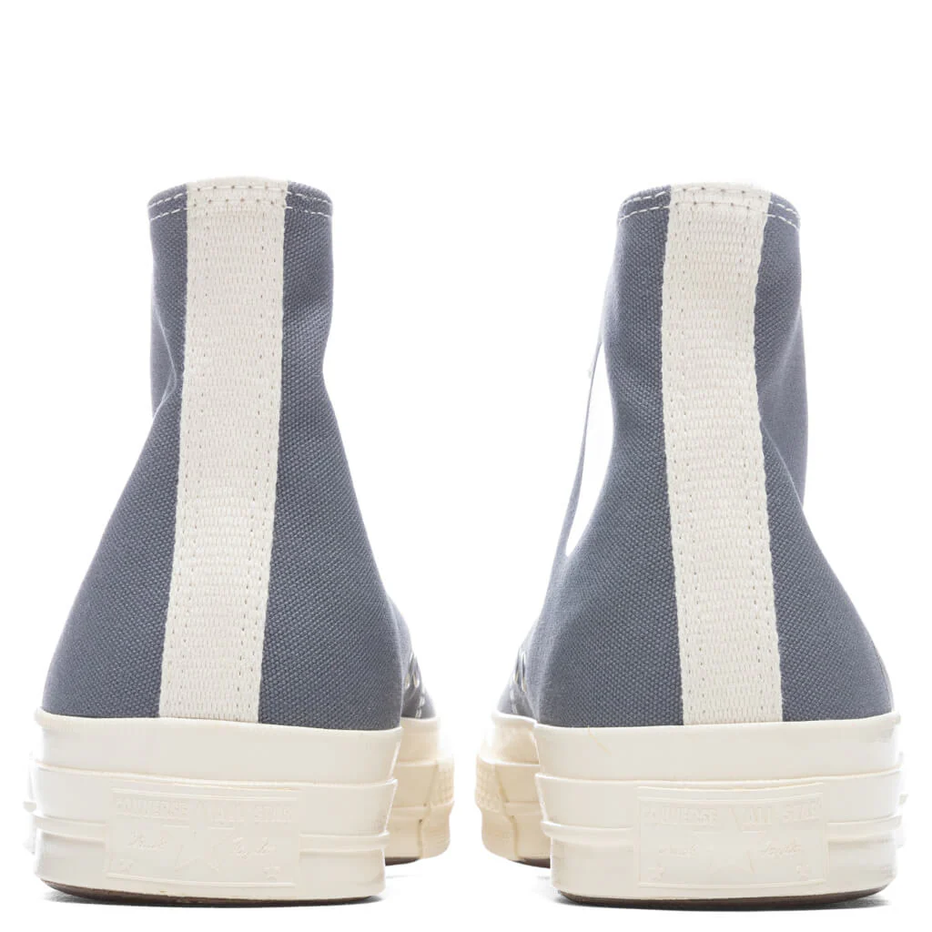 Converse x Comme Des Garcons PLAY All Star Chuck '70 Hi - Grey - Image 4