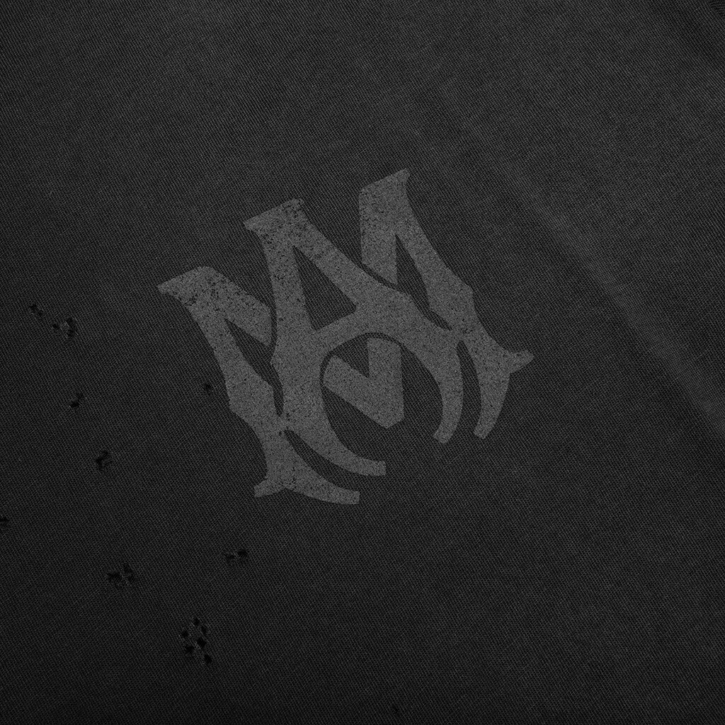 Core Logo Shotgun Tee - Faded Black - Image 3