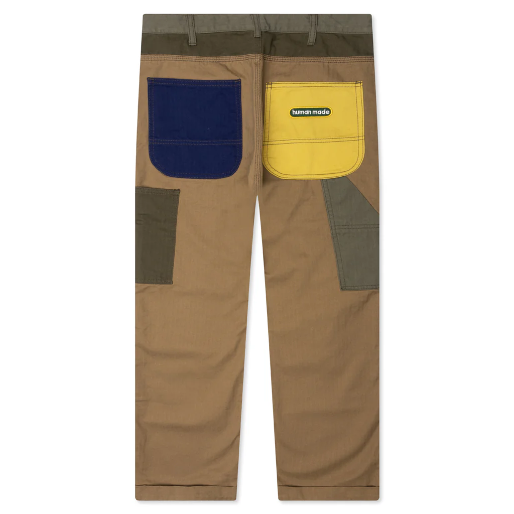 Crazy Painter Pants - Beige - Image 2