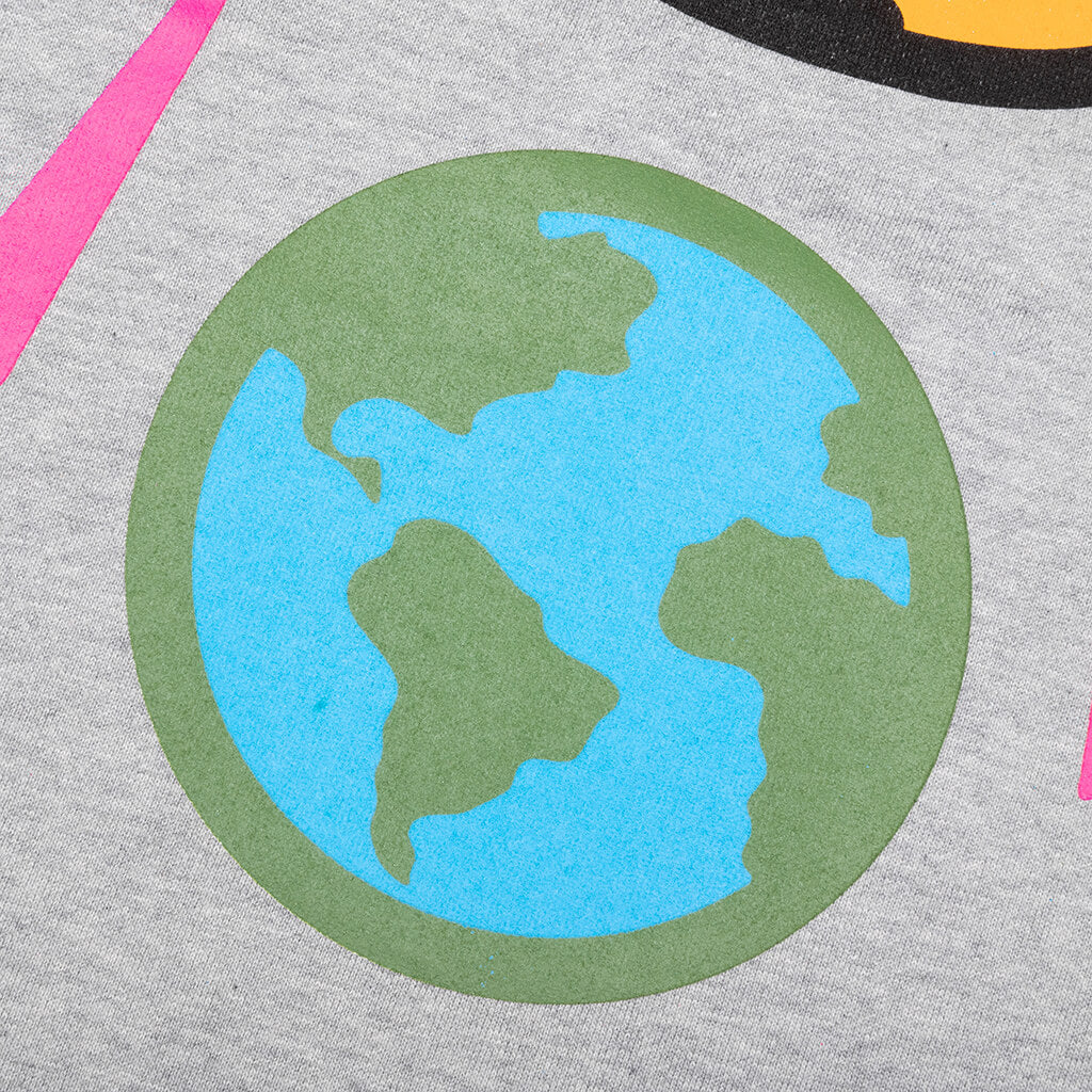 Crewneck Big Logo - Heather Grey - Image 4