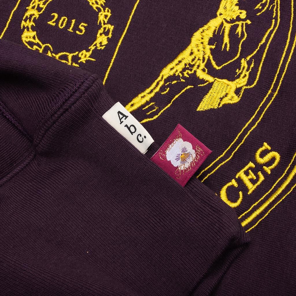 Critical Thinking Hoodie - Blackberry Wine - Image 3