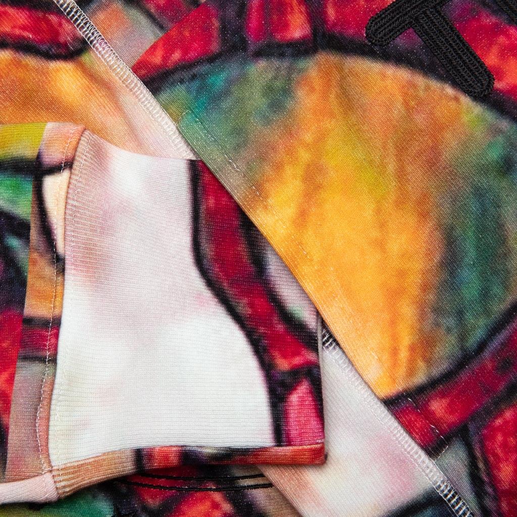 Critical Thinking Hoodie - Stained Glass Print - Image 6