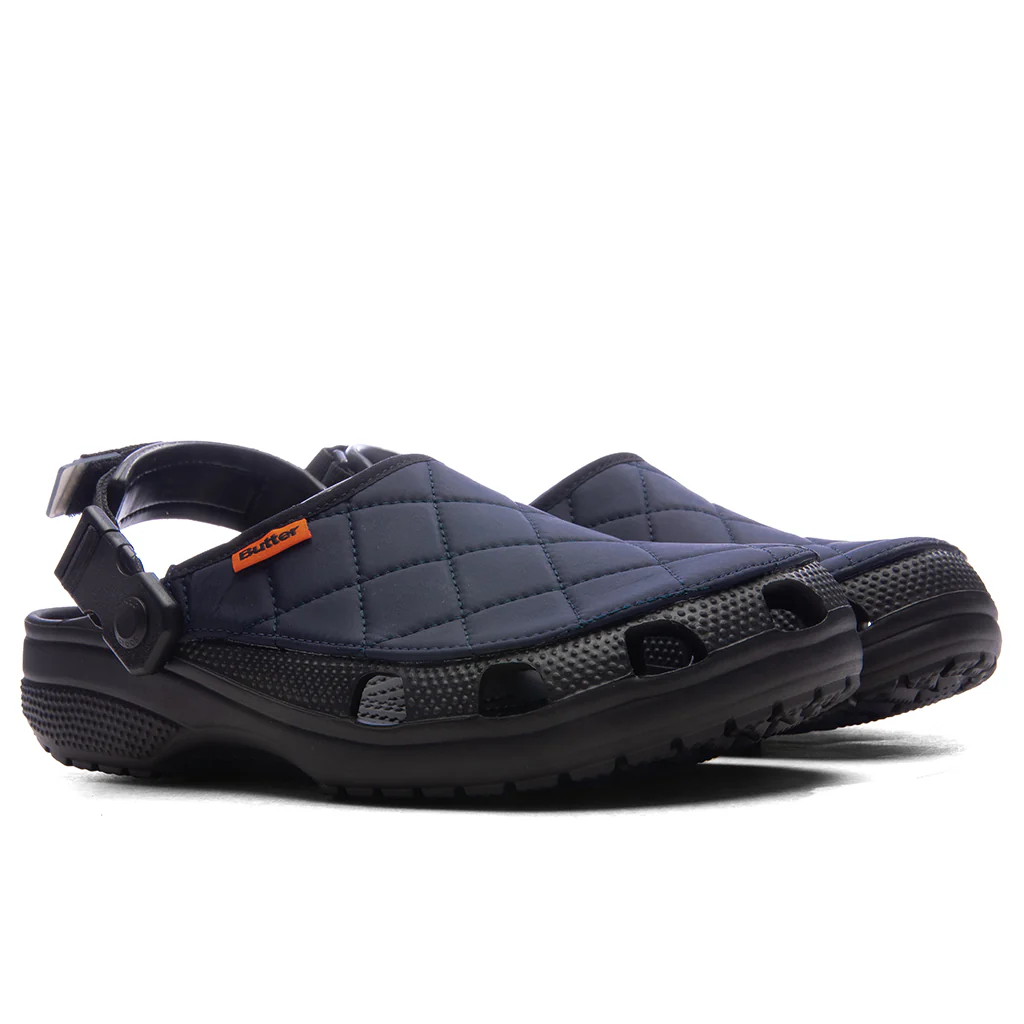 Crocs x Butter Classic Clog - Black/Navy - Image 3