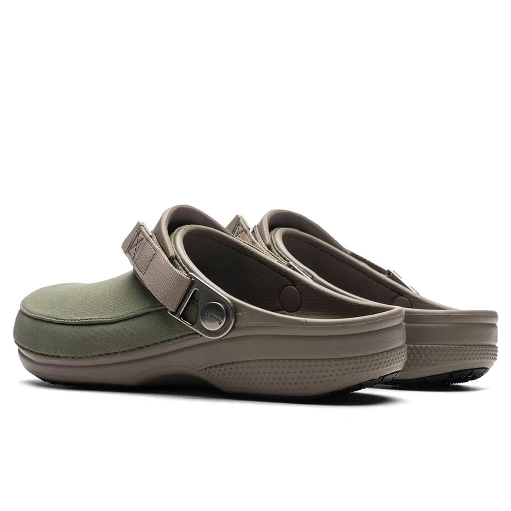 Crocs x Museum of Peace and Quiet Classic Clog - Khaki - Image 3