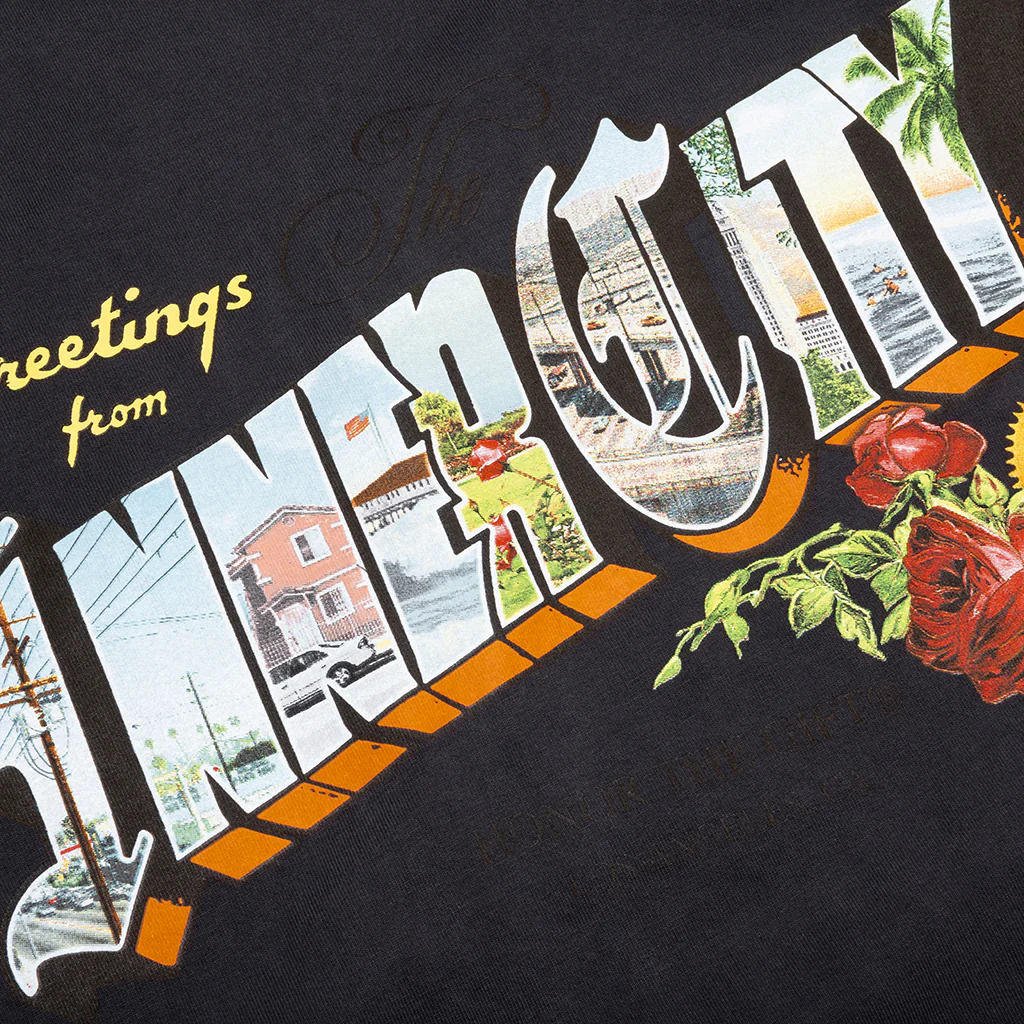 Greetings 2.0 S/S Tee - Black - Image 3