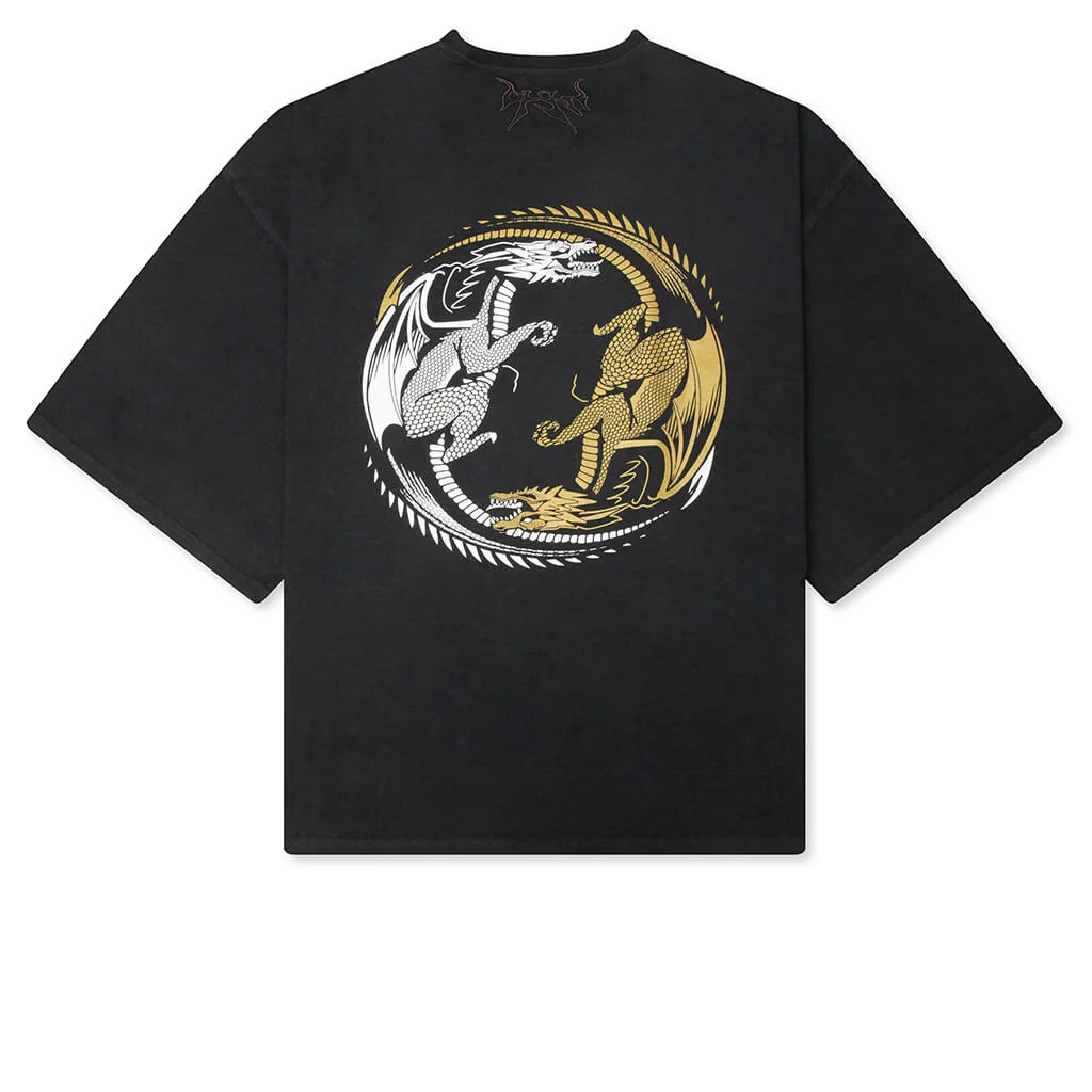 Counter Oversized Tee - Pigment Black - Image 2