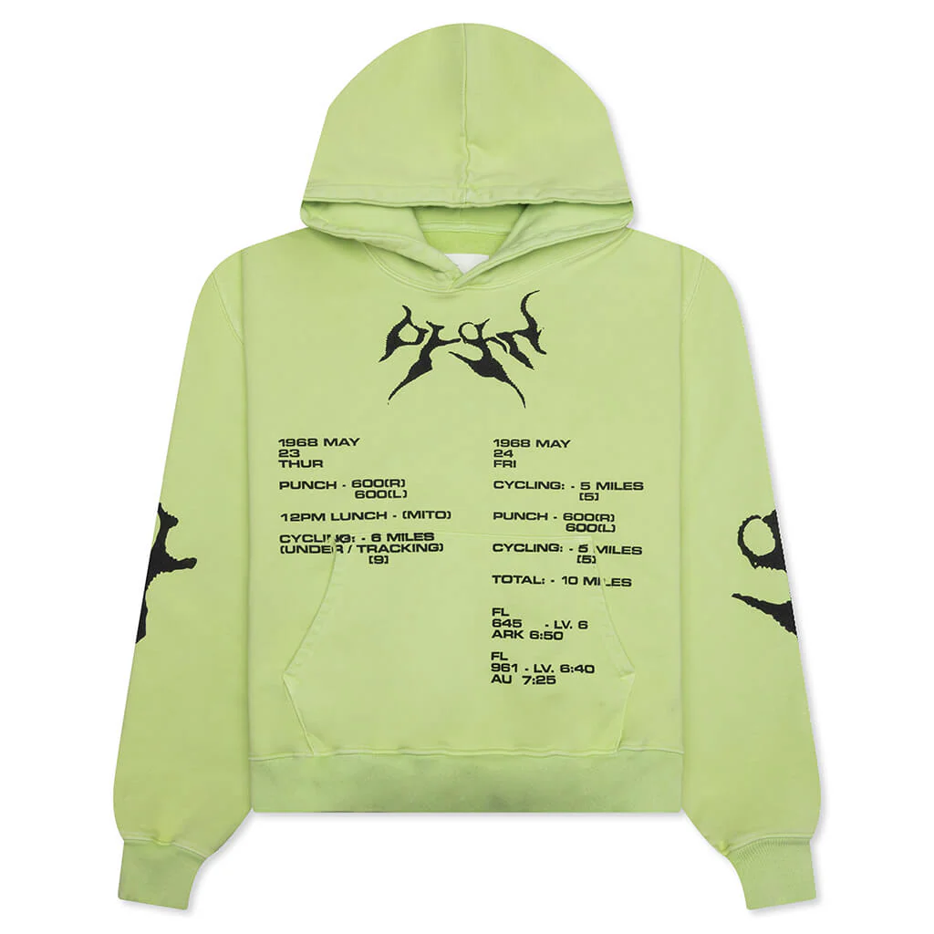 Journal Hoodie - Slime