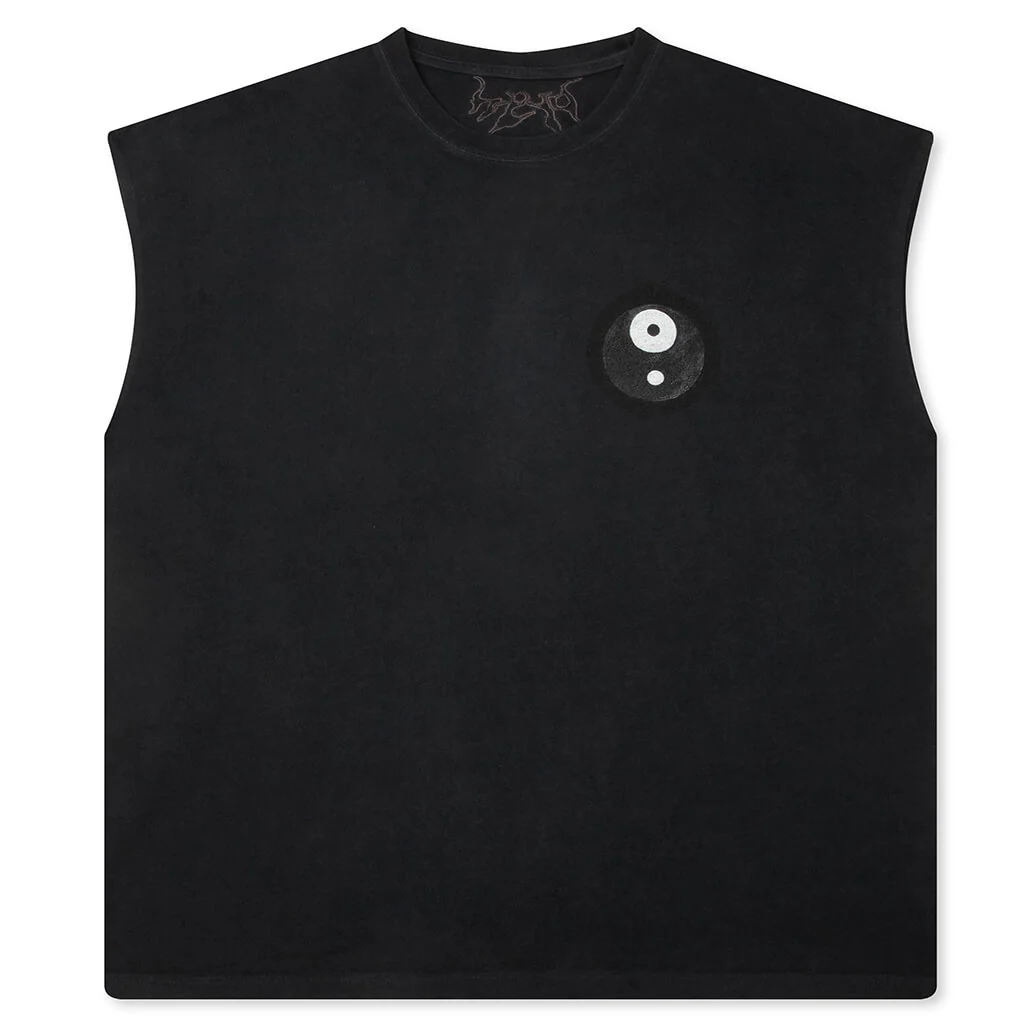 Orobouros Cutoff Tee - Pigment Black