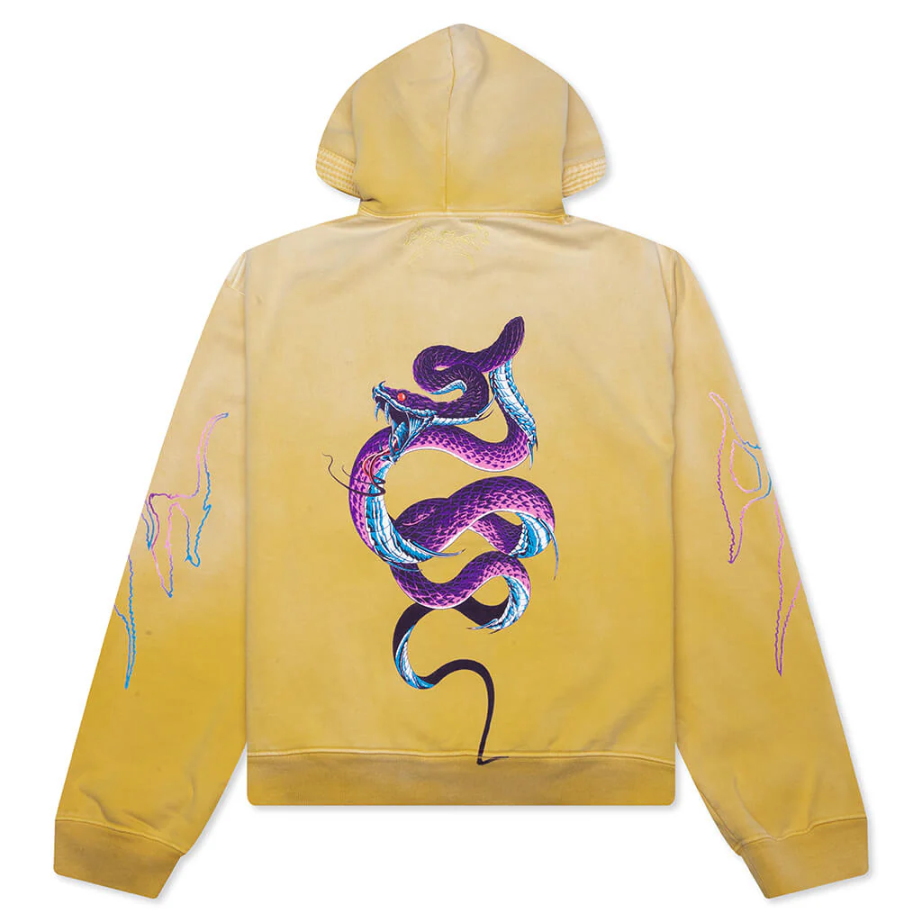 Pit Viper Boxy Hoodie - Deep Gold - Image 2