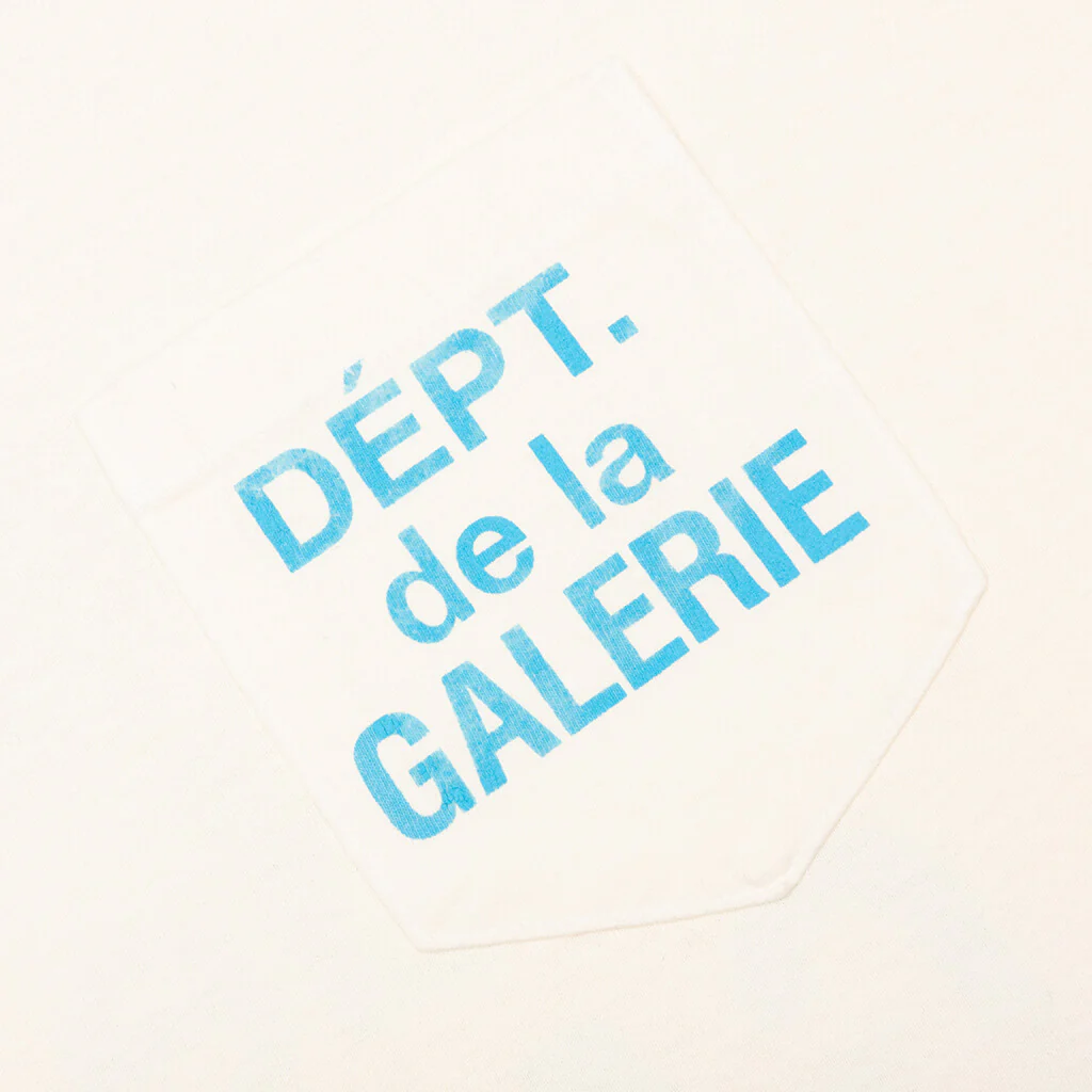 Dept De La Galerie L/S Tee - Cream - Image 3