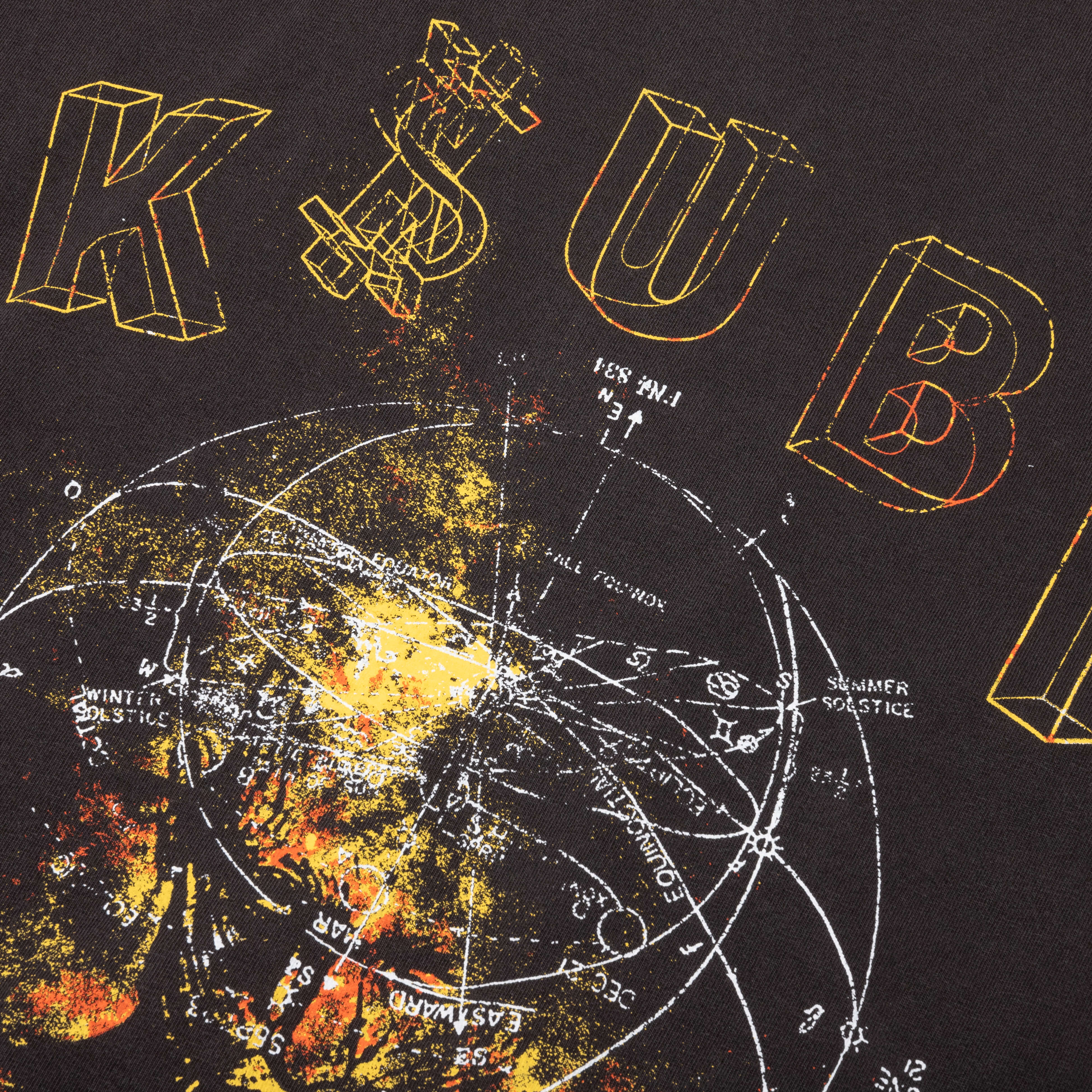 Diagrams Biggie S/S Tee - Faded Black - Image 3