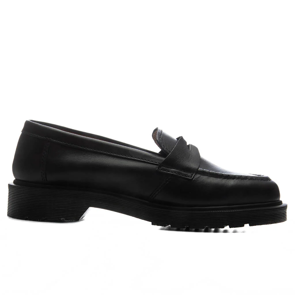 Delapre Penny Loafer - Black
