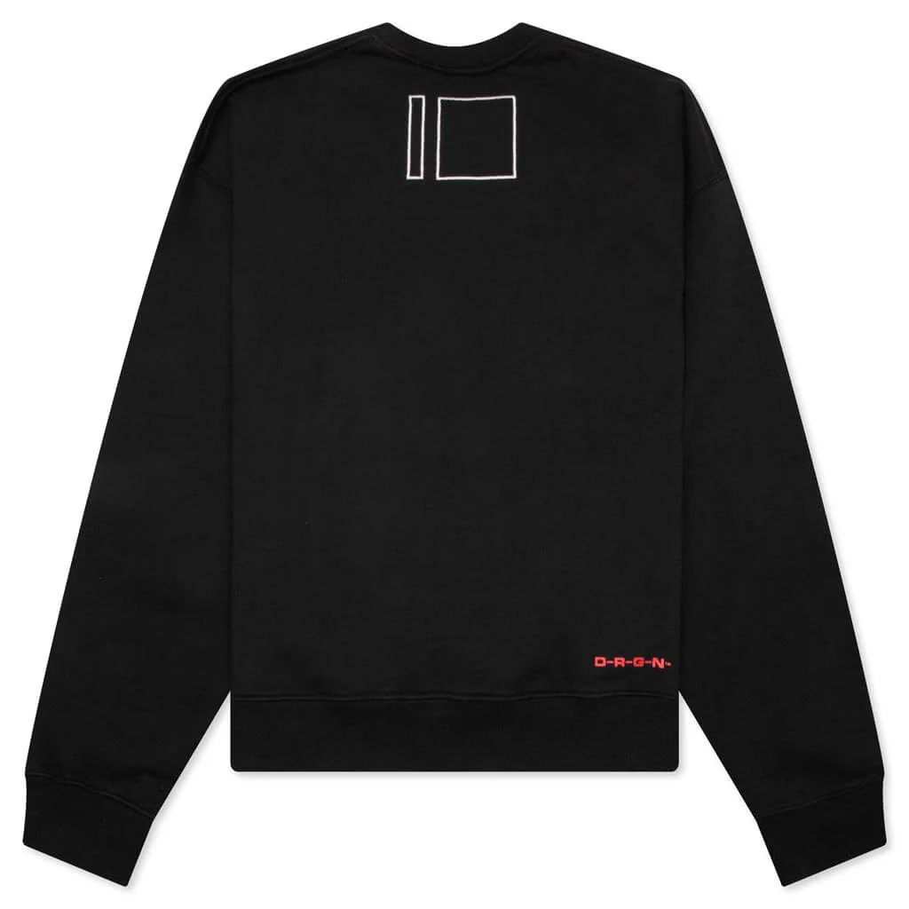 2 Finger Box Crew Oversize - Black - Image 2