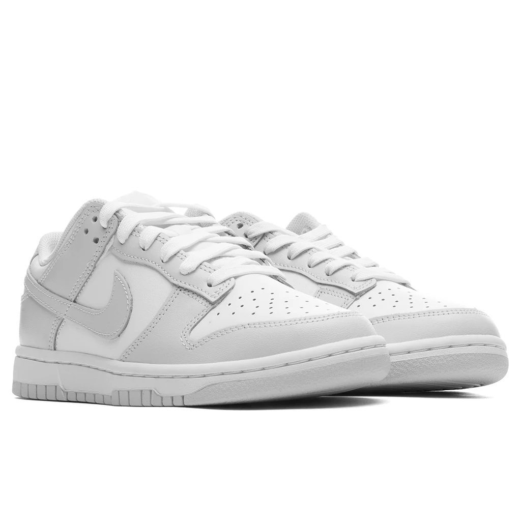 Women's Dunk Low - White/Photon Dust - Image 2