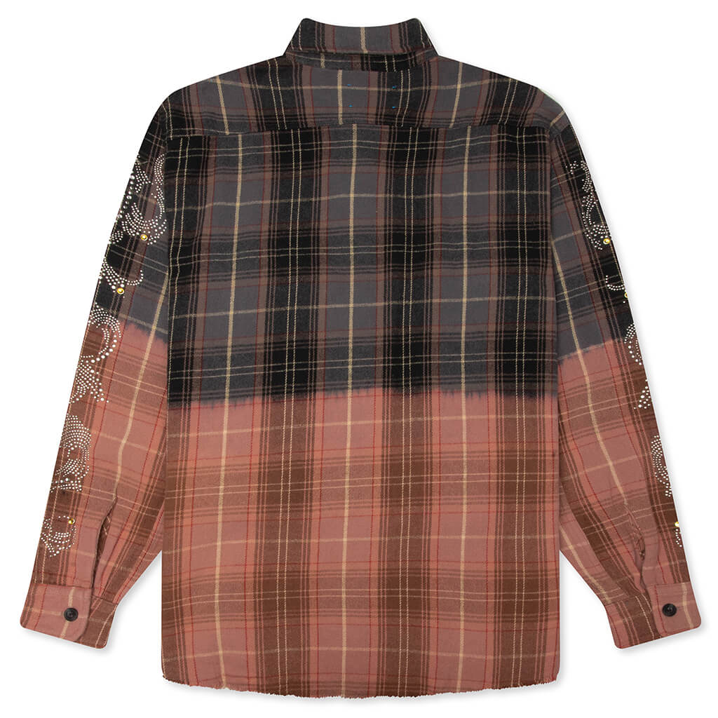 Crystal Flannel Shirt - Black - Image 2