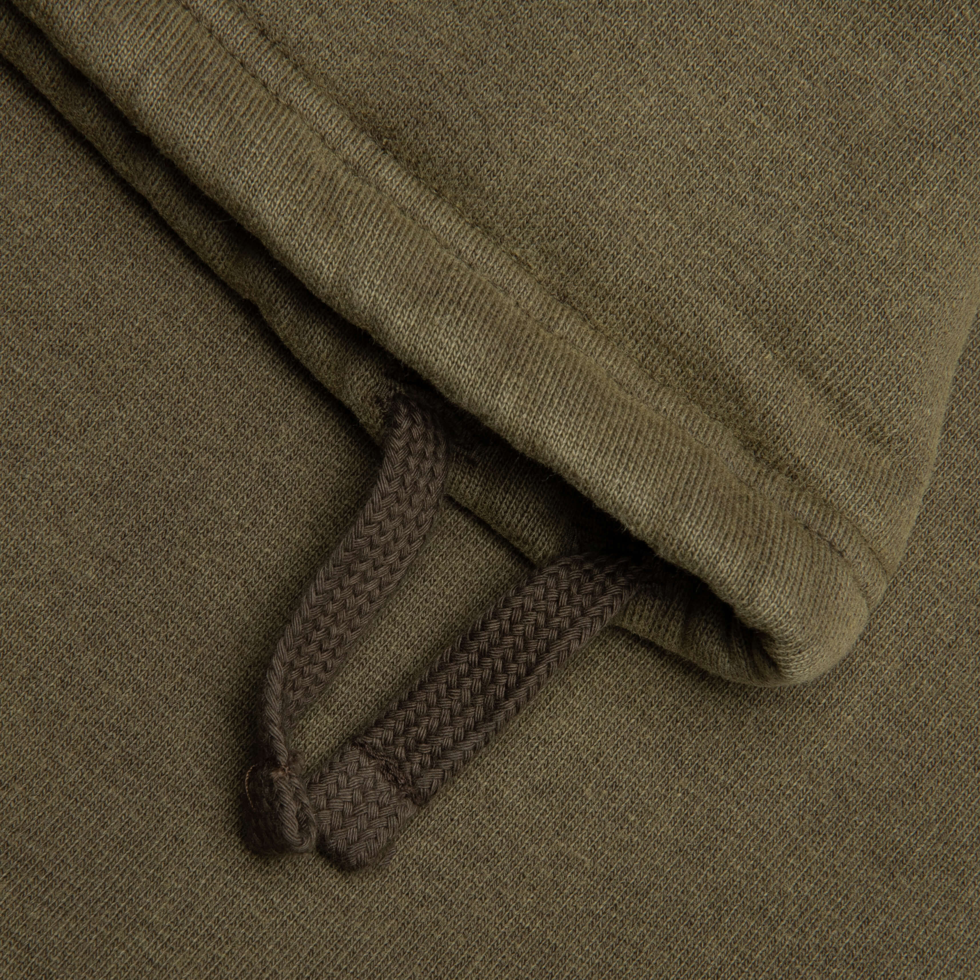 Faded Graphic Fleece Pant - Olive - Image 4