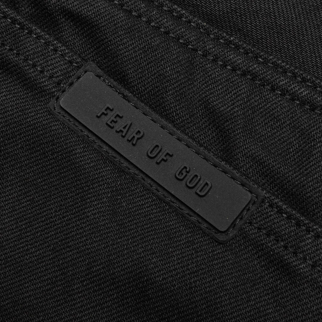 5 Pocket Jean - Jet Black - Image 3
