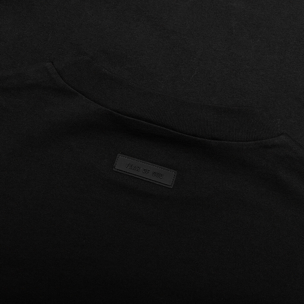 Essentials L/S Tee - Jet Black - Image 3