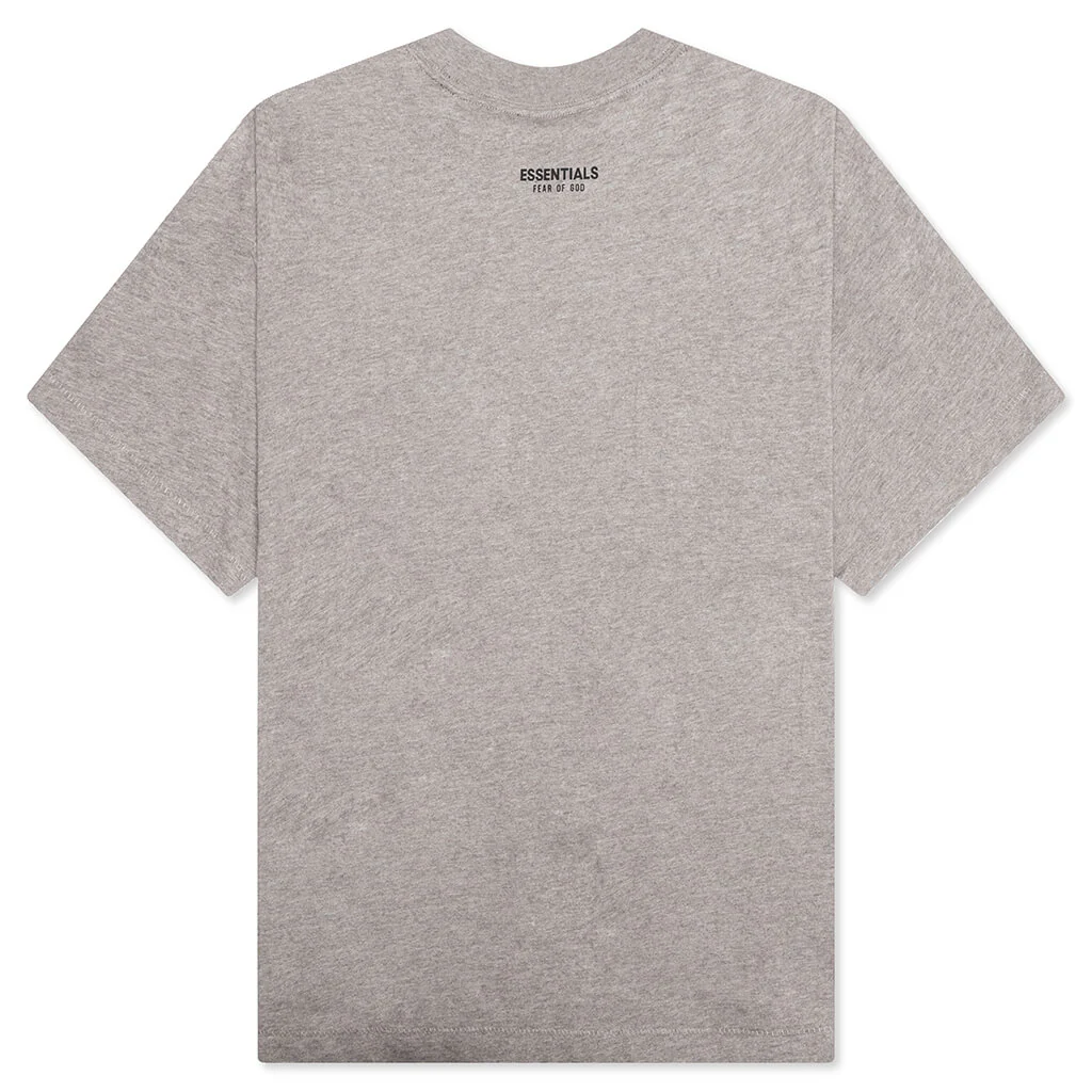 3 Pack Essential Tee - Heather Gray - Image 2