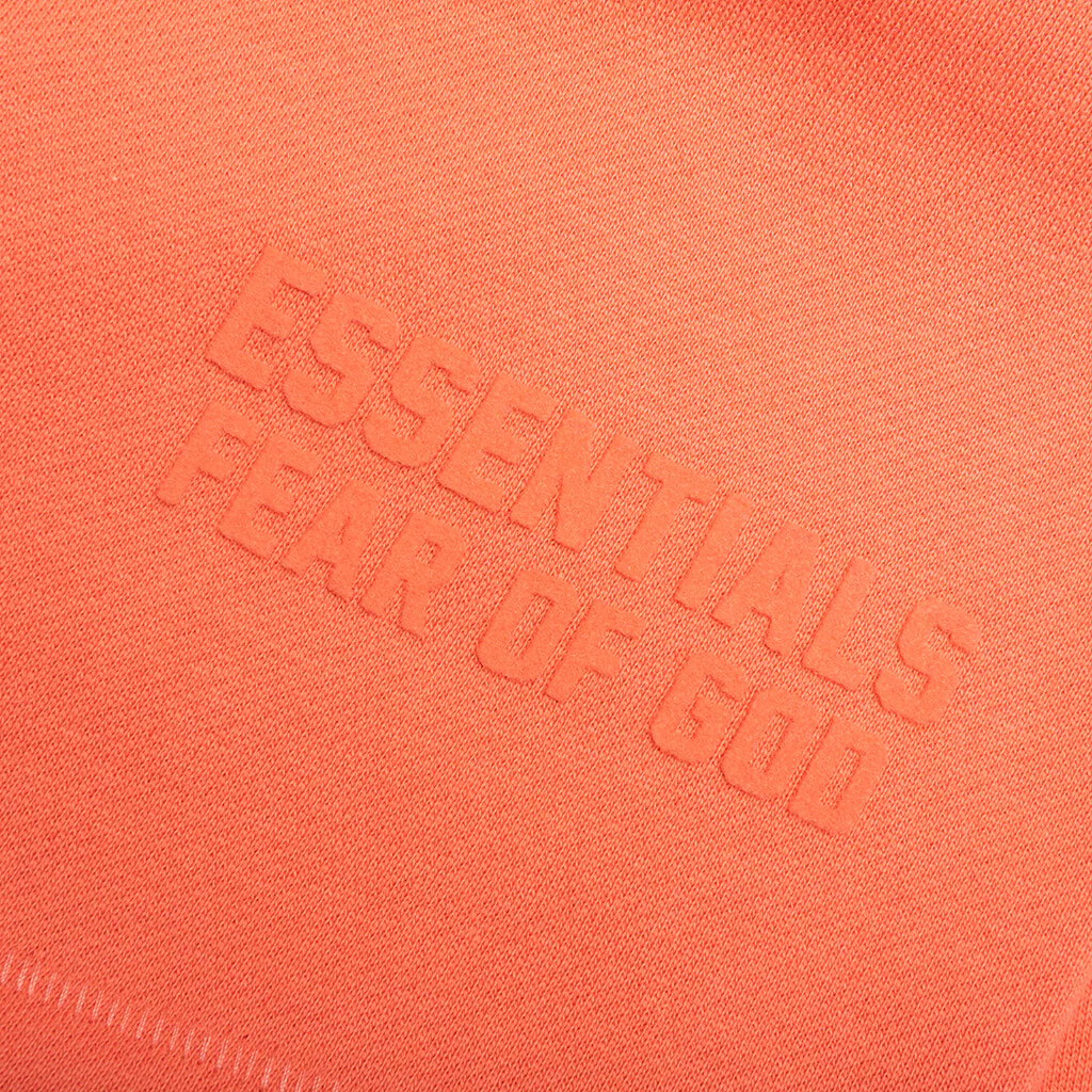 Essentials Sweatshort - Coral - Image 5