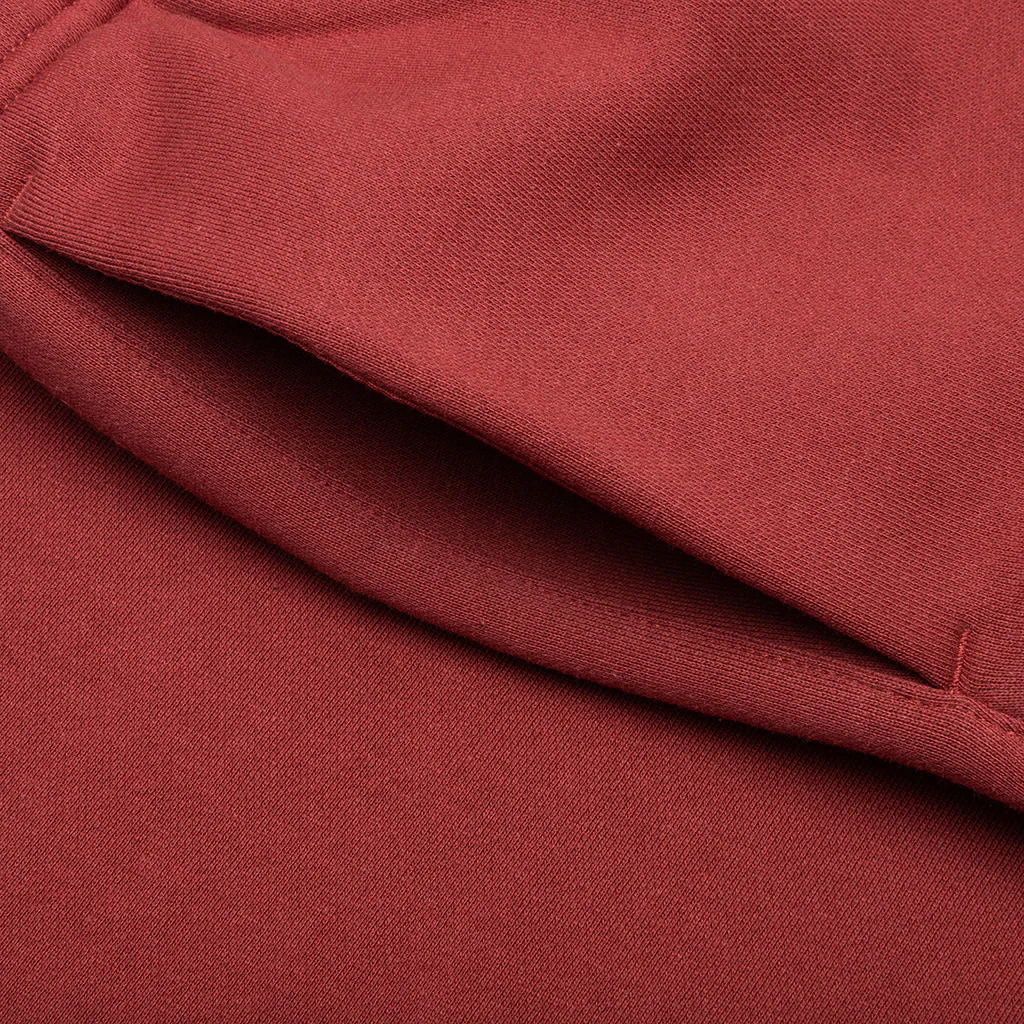 Fleece Relaxed Sweatpant - Crimson - Image 4