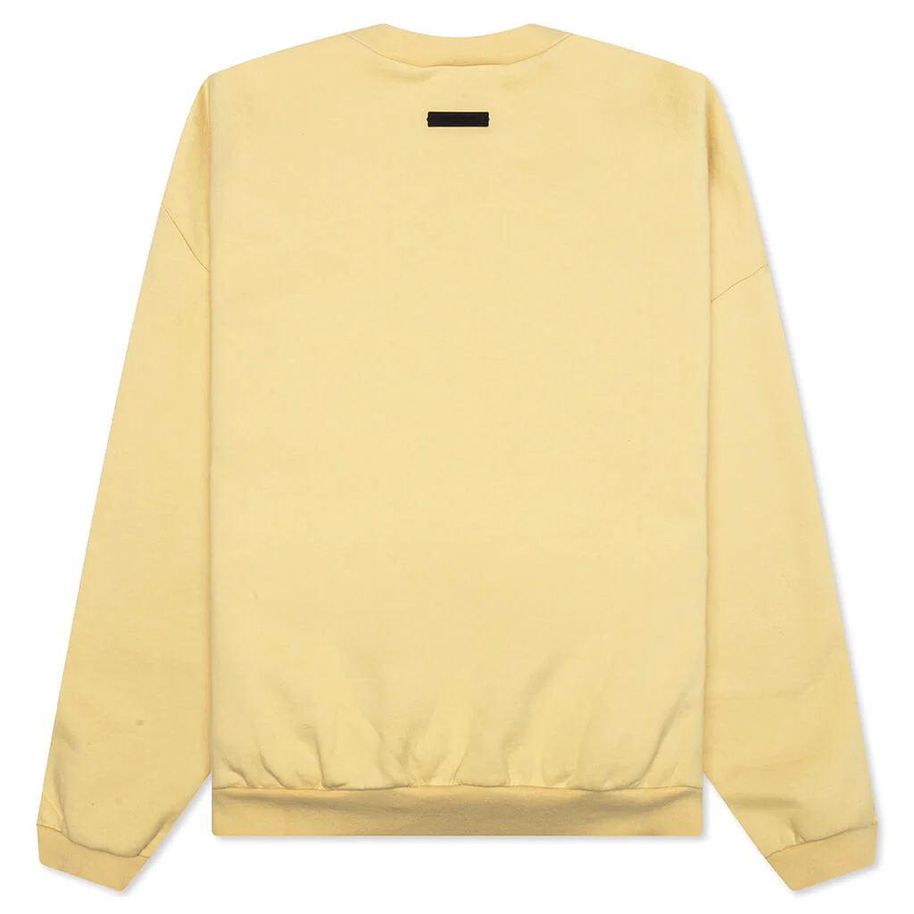 Heavy Fleece Crewneck - Amber - Image 2
