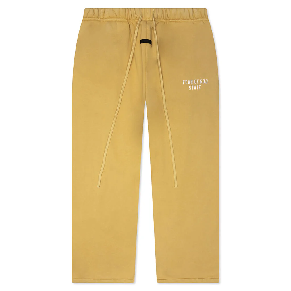 Heavy Fleece Relaxed Sweatpant - Amber