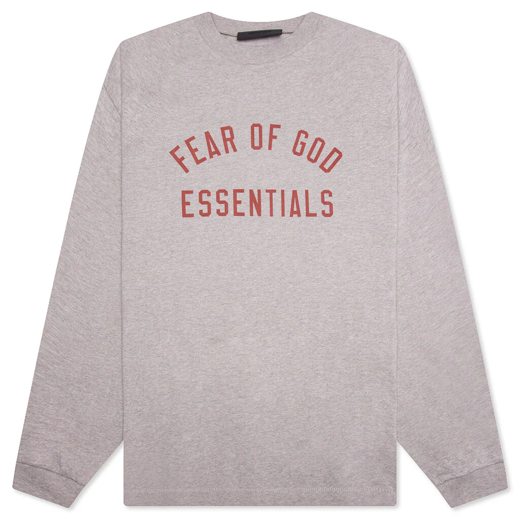 Jersey L/S Tee - Dark Heather