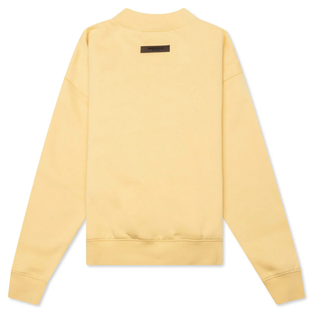 Kid's Essential Crewneck - Light Tuscan - Image 2