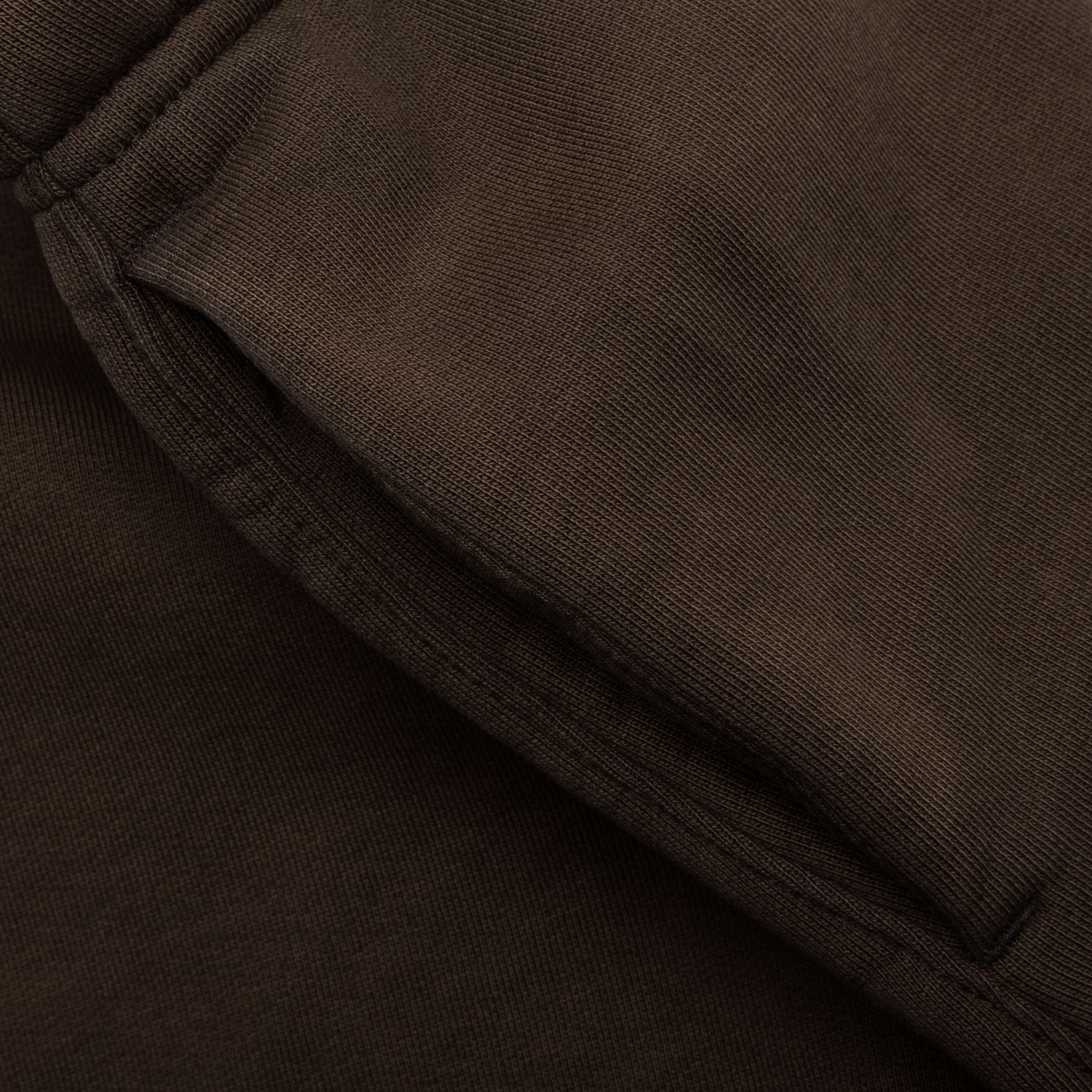 Kid's Heavy Fleece Soccer Short - Brown - Image 5