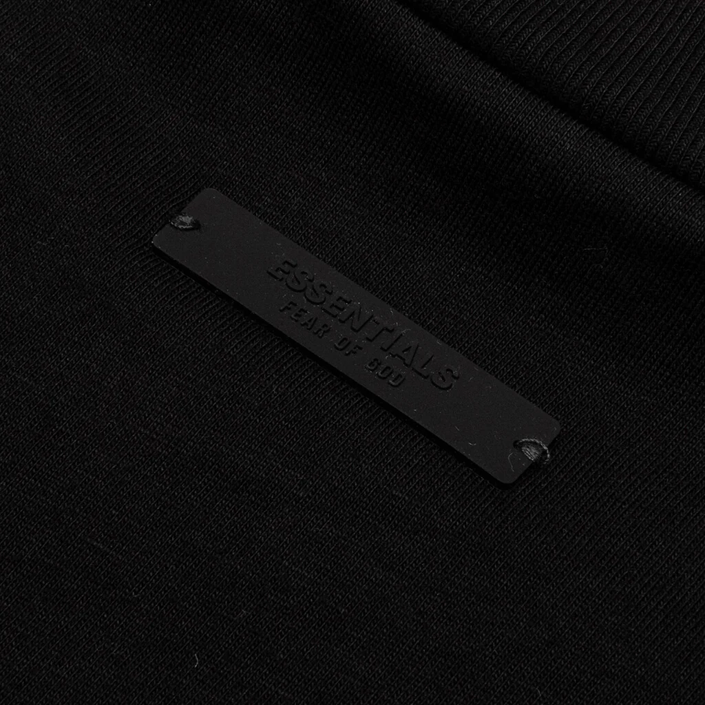Kid's Jersey Long Sleeve Tee - Black - Image 3