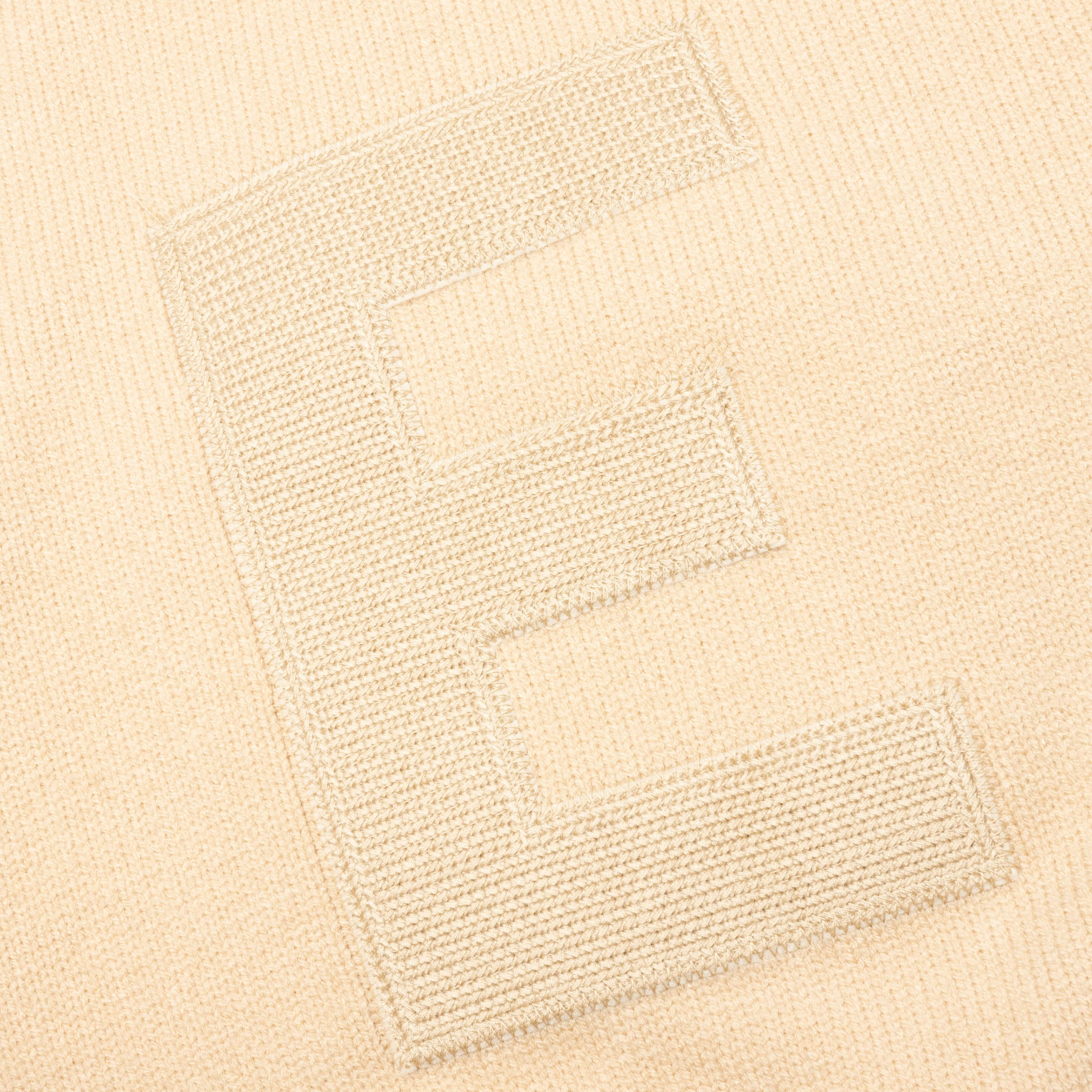 Kid's Knit Polo - Sand - Image 3