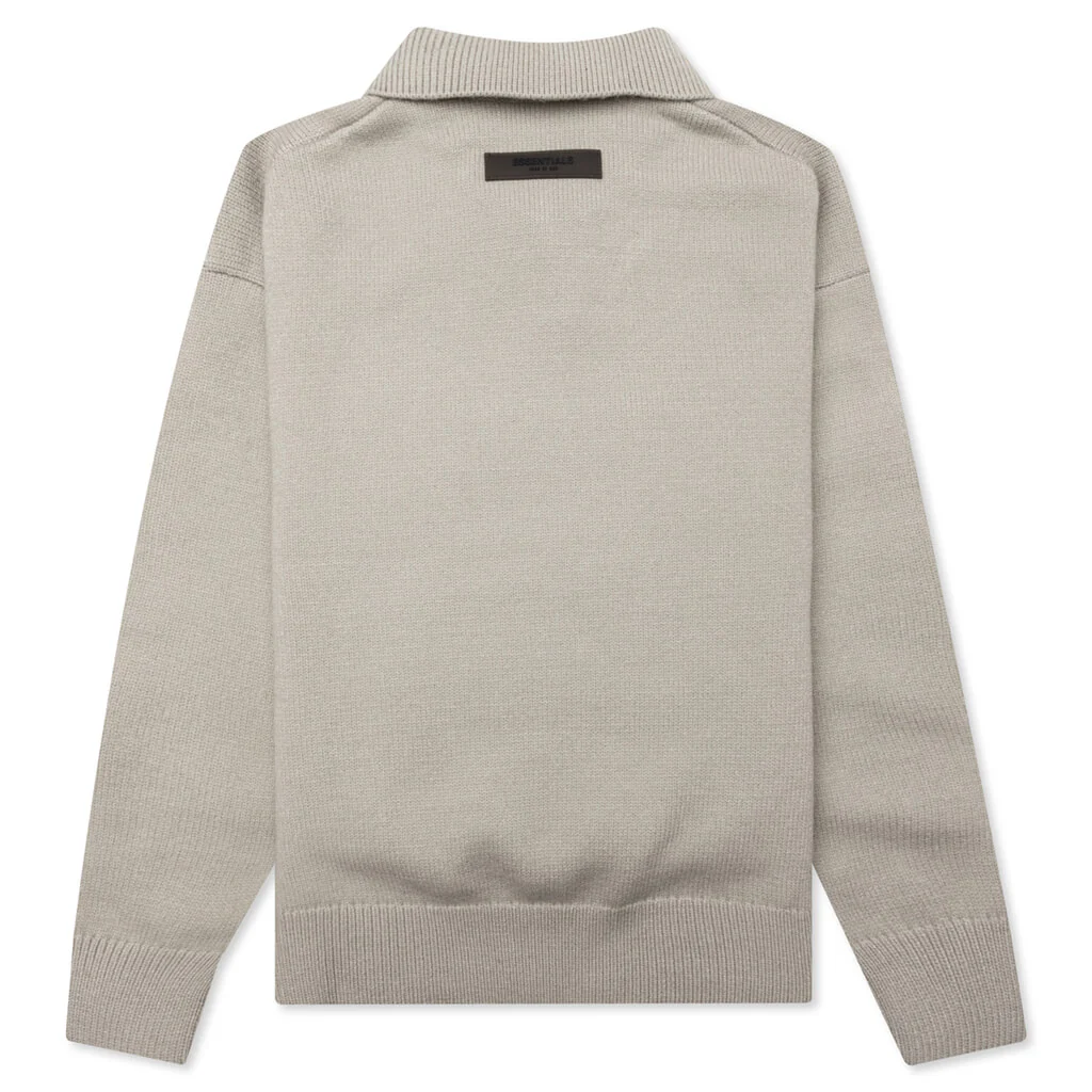 Kid's Knit Polo - Seal - Image 2