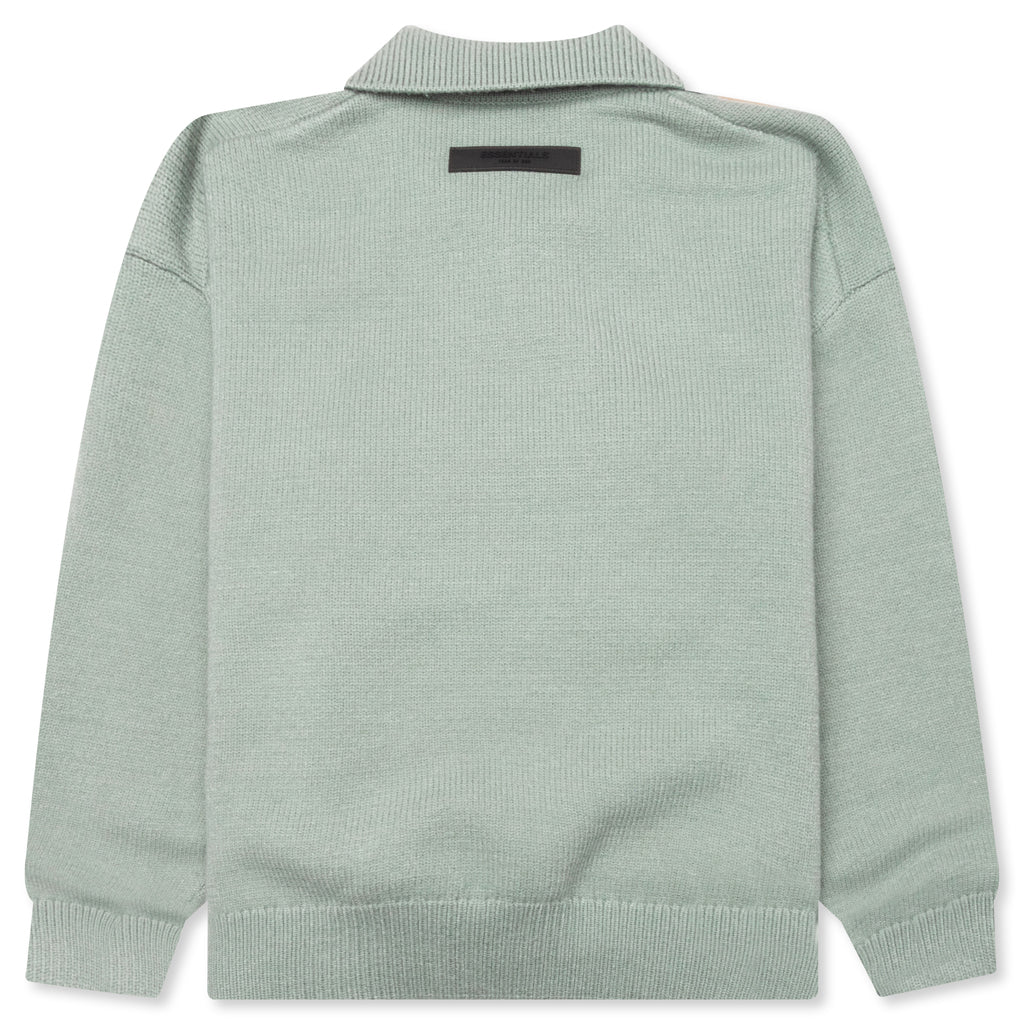 Kid's Knit Polo - Sycamore - Image 2